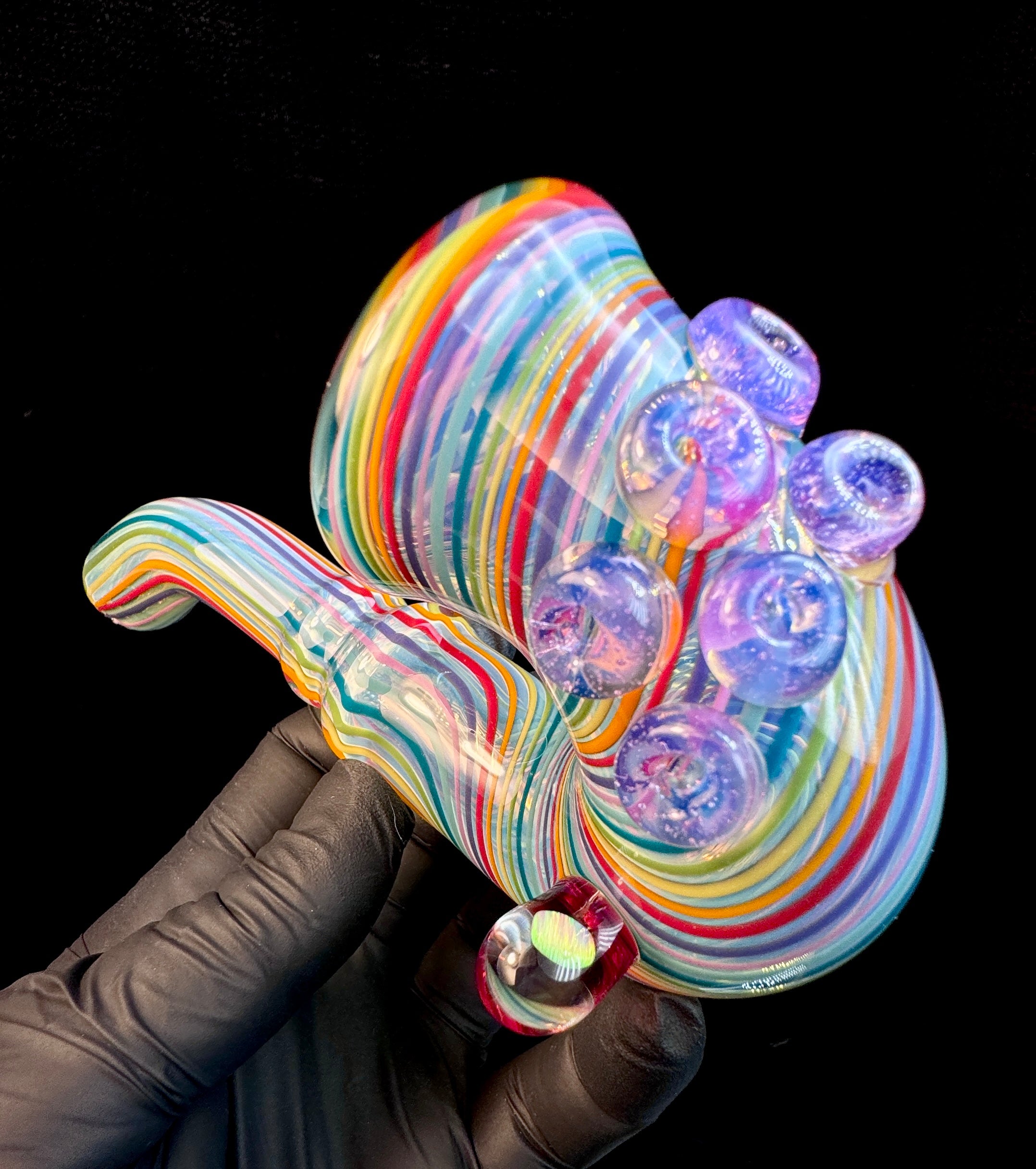 Rainbow fade fumed opal sherlock