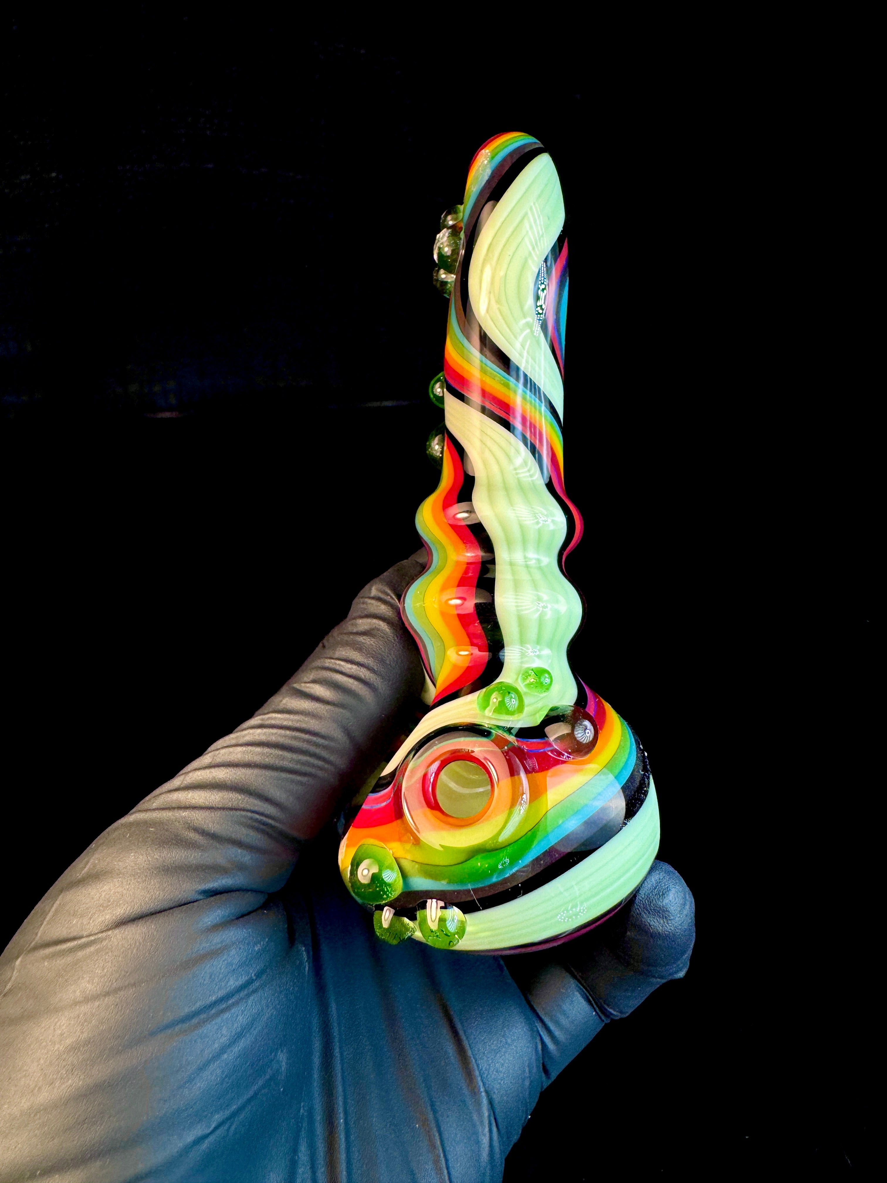 Slyme rainbow opal spoon