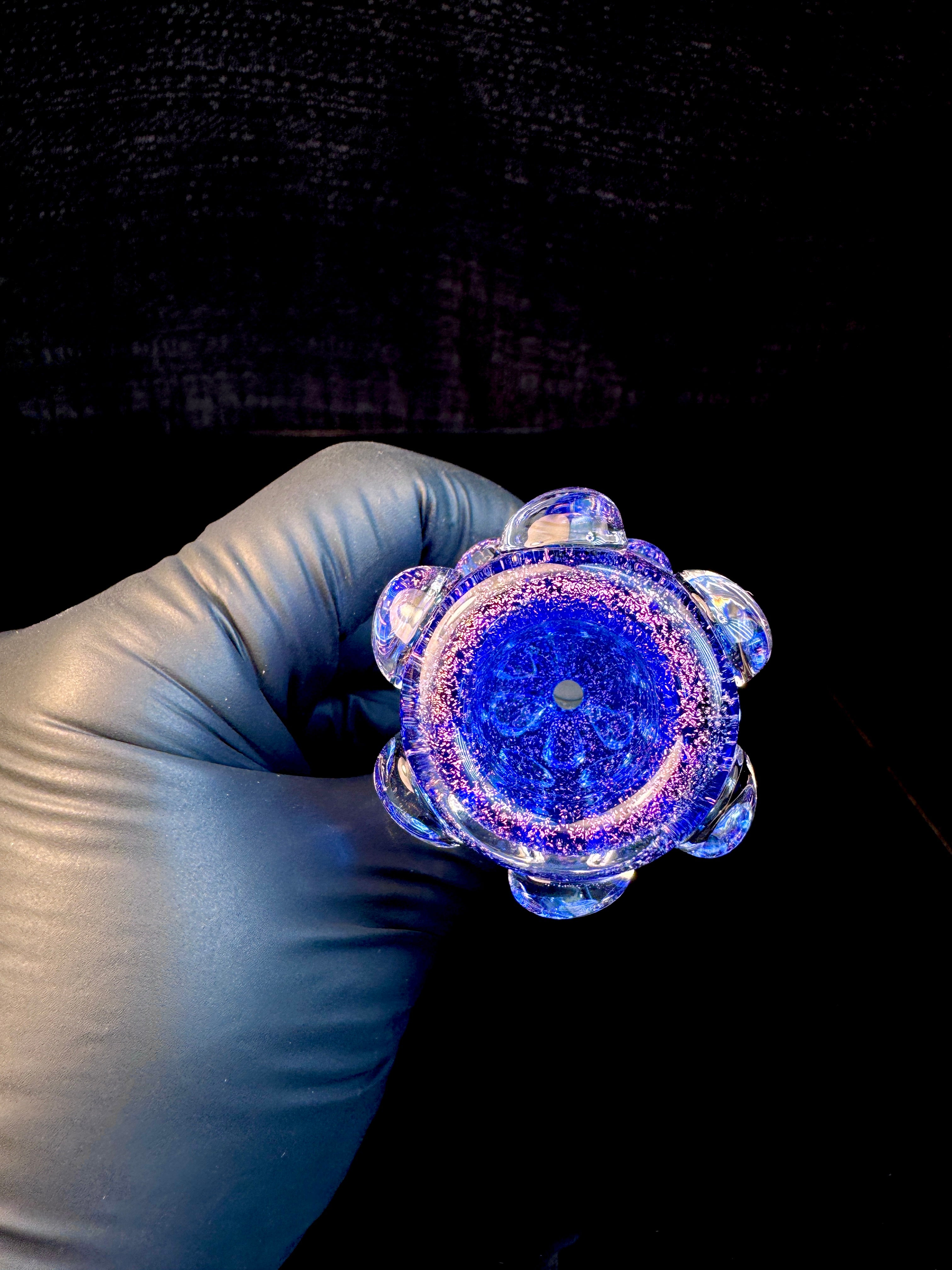 14mm Dichroic dot bowl