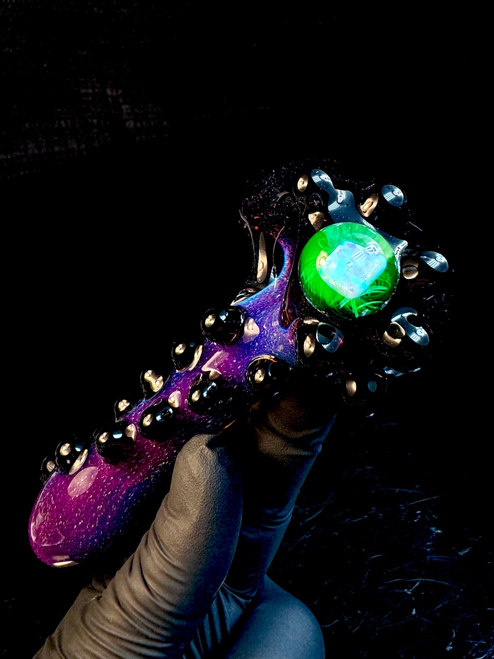 Prime Jet black x Fripidy opal pipe