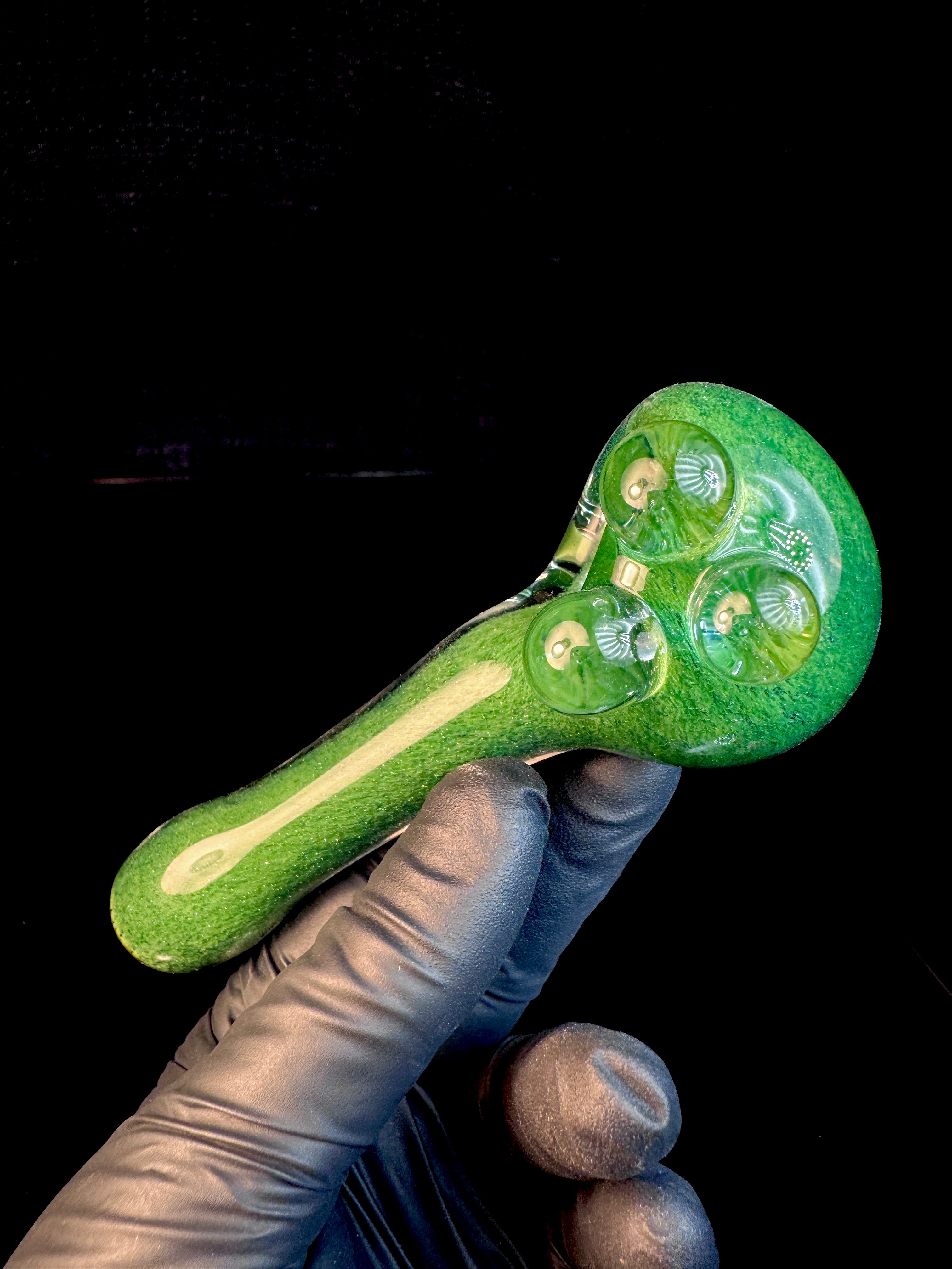 Jade stardust pipe