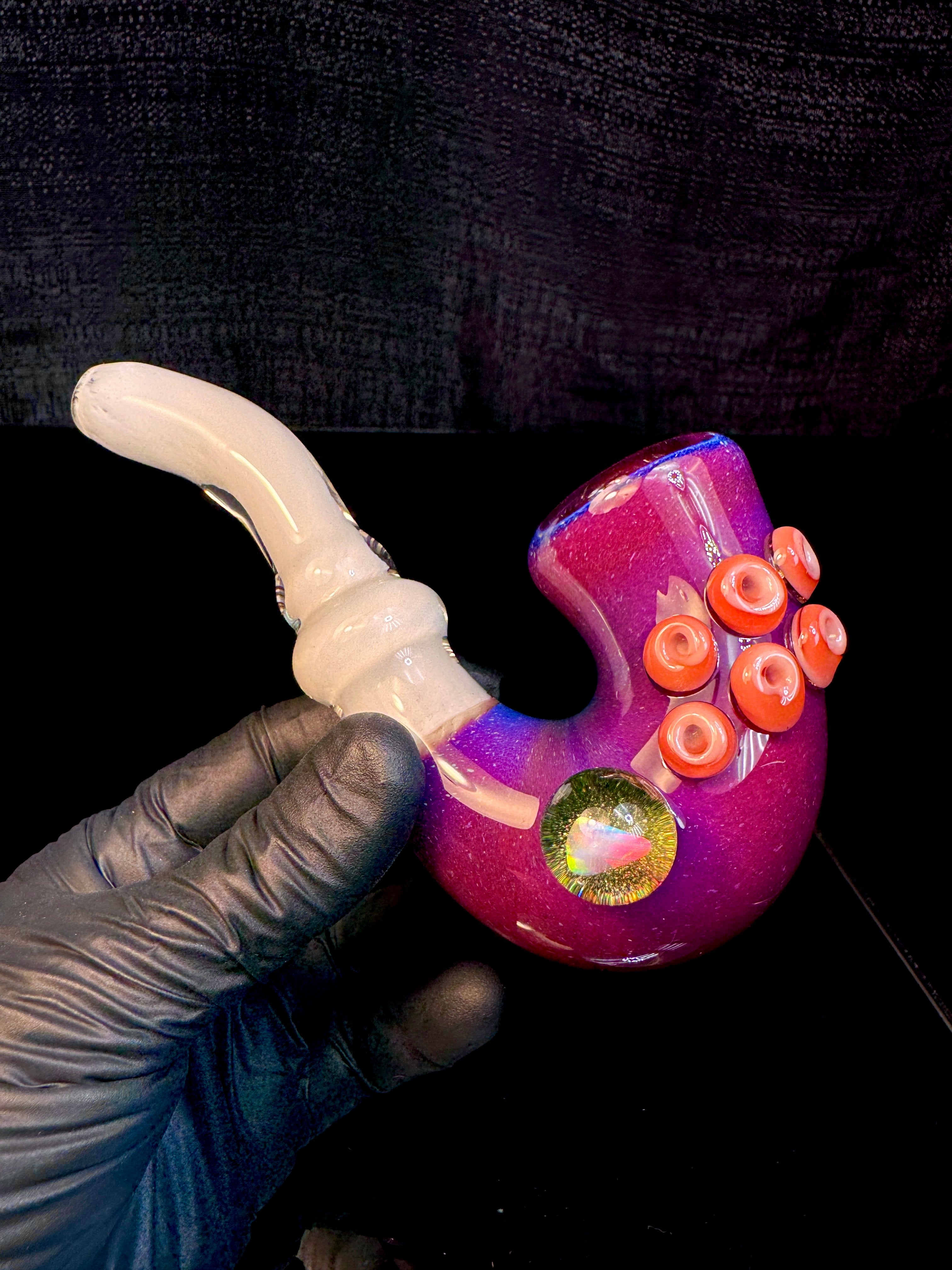 Star white x Midnight magenta stardust opal sherlock