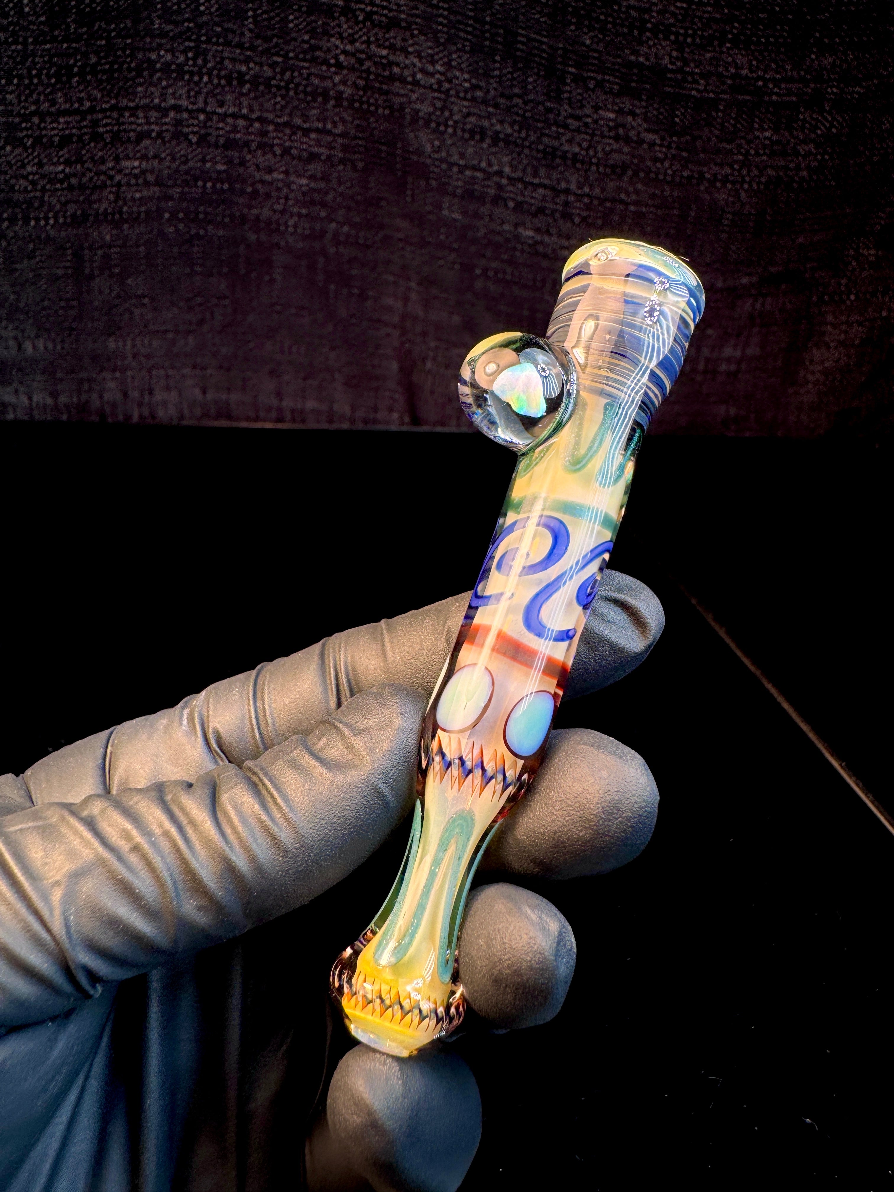 Gold fumed inside out bat