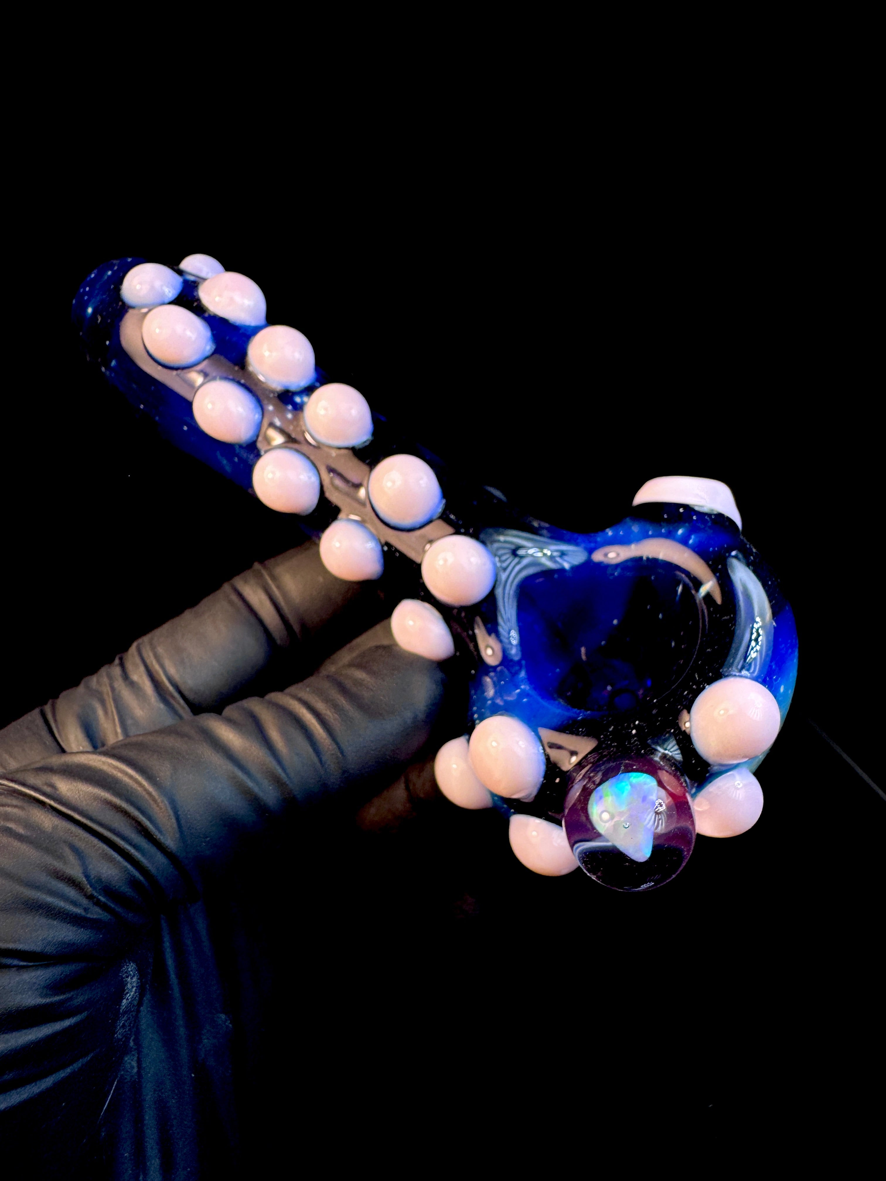 Starry Night Glass Pipe bubblegum Space Pipe