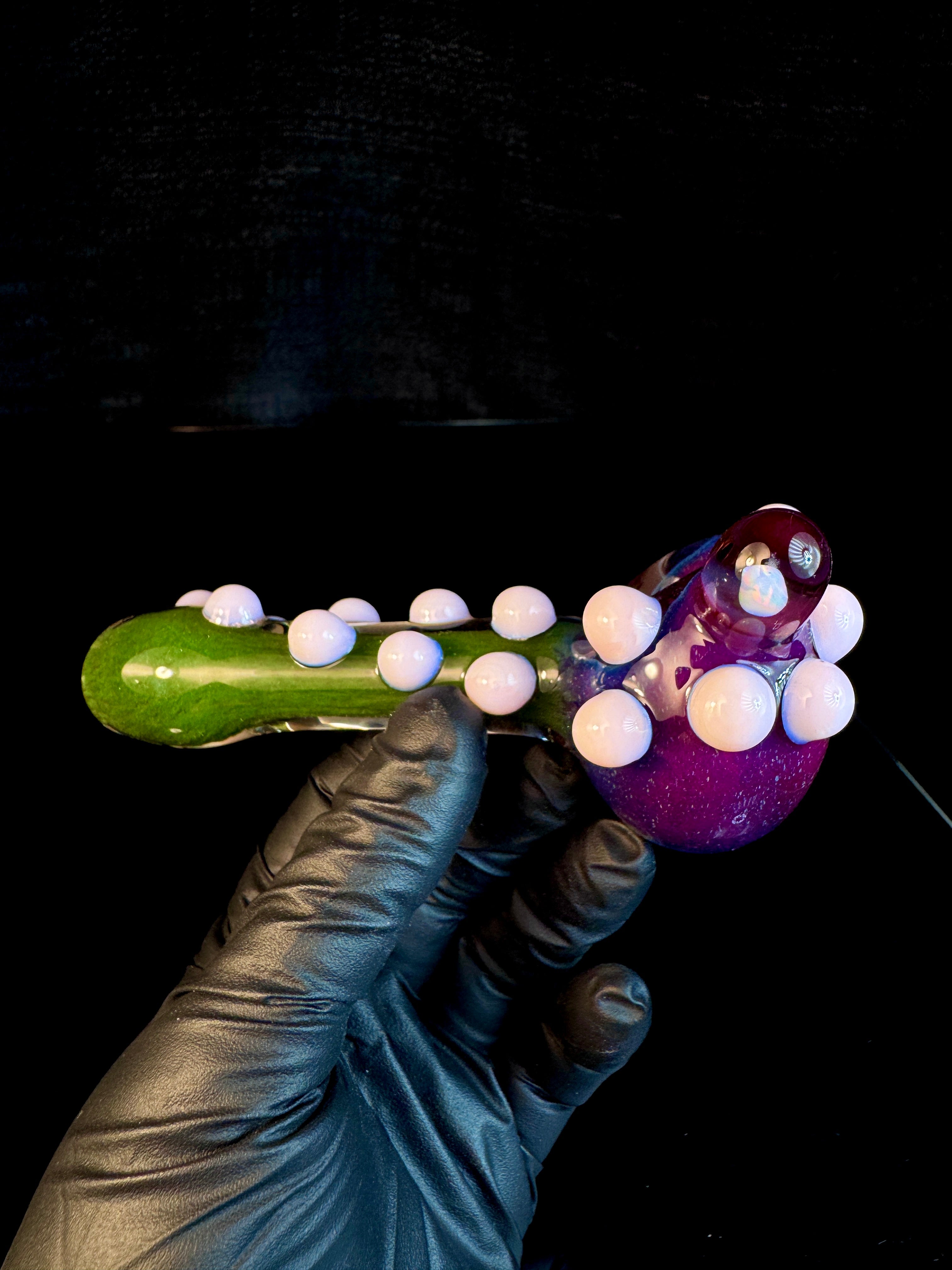 Midnight magenta x Jade opal pipe (Prime)