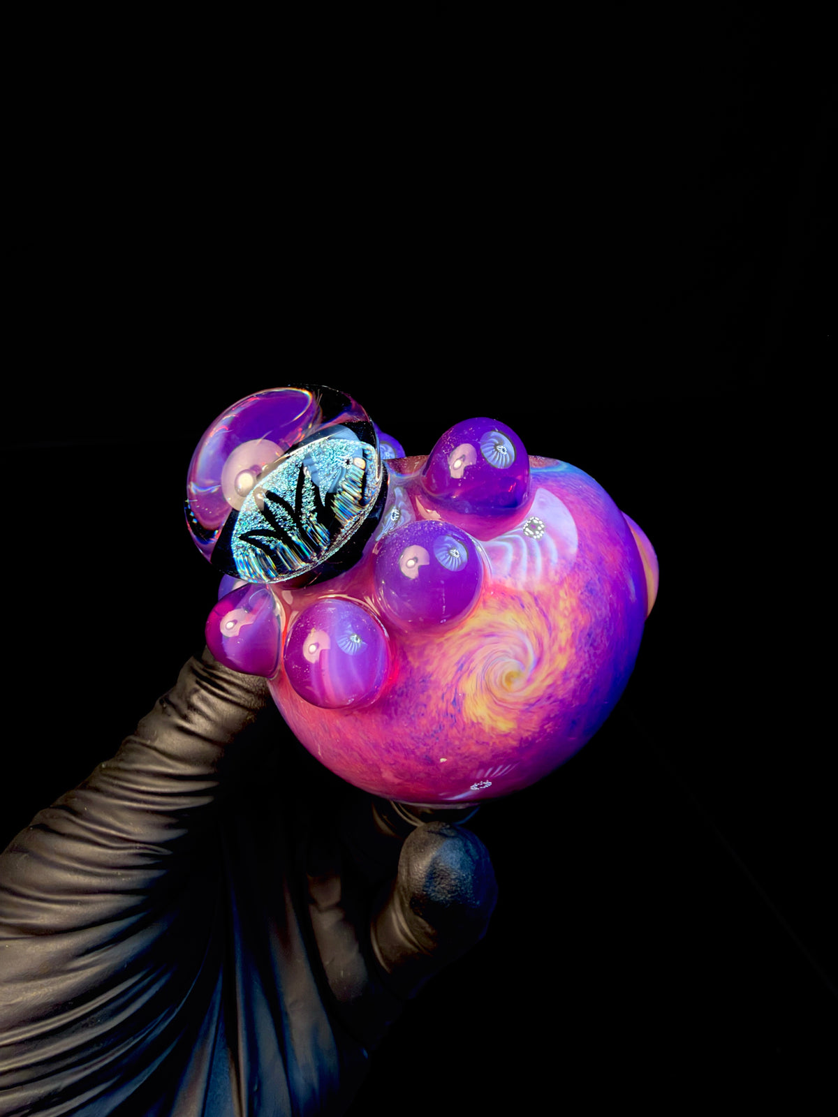 Dichroic leaf spoon