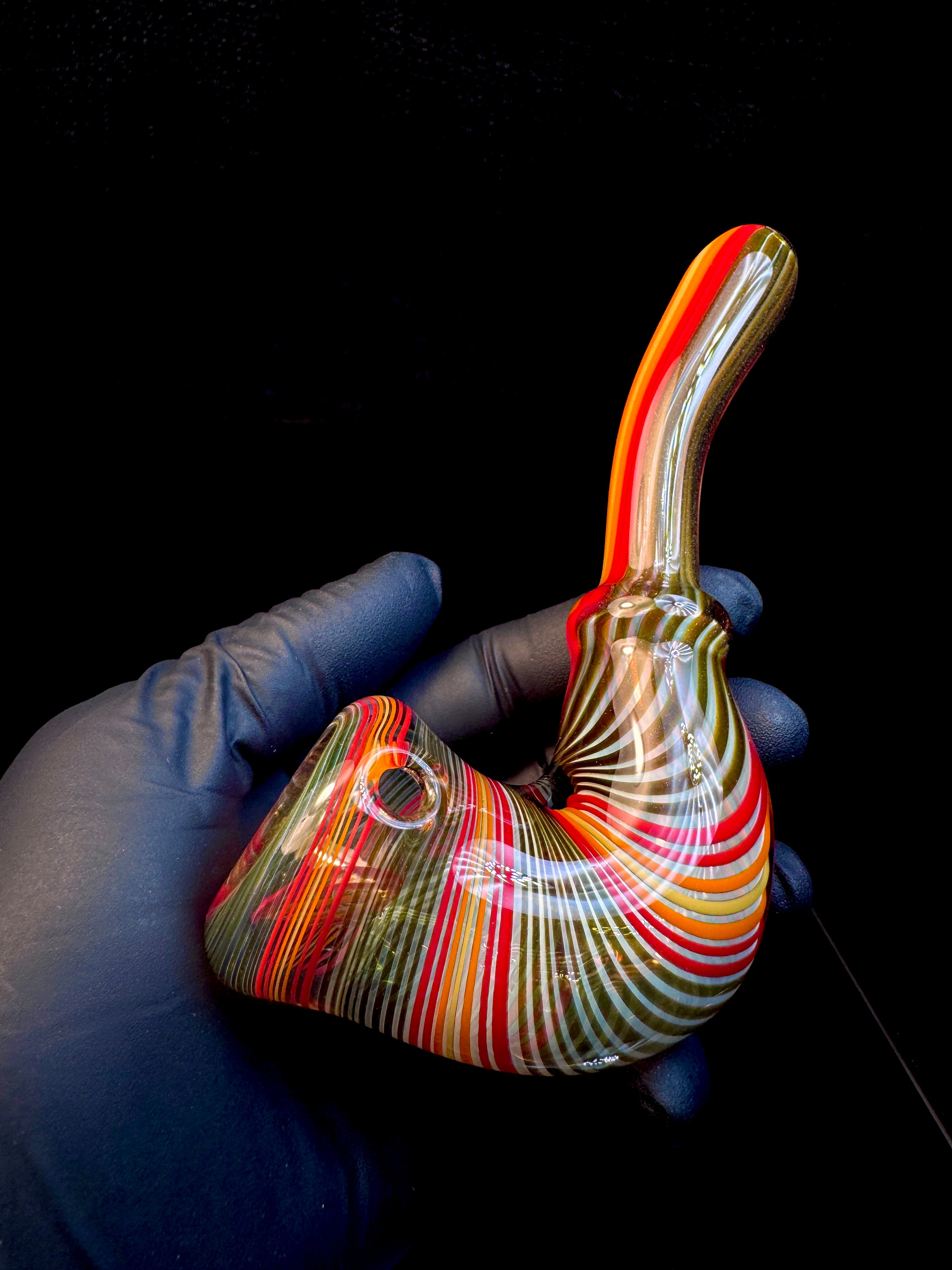 Fumed linework opal Squat Lock