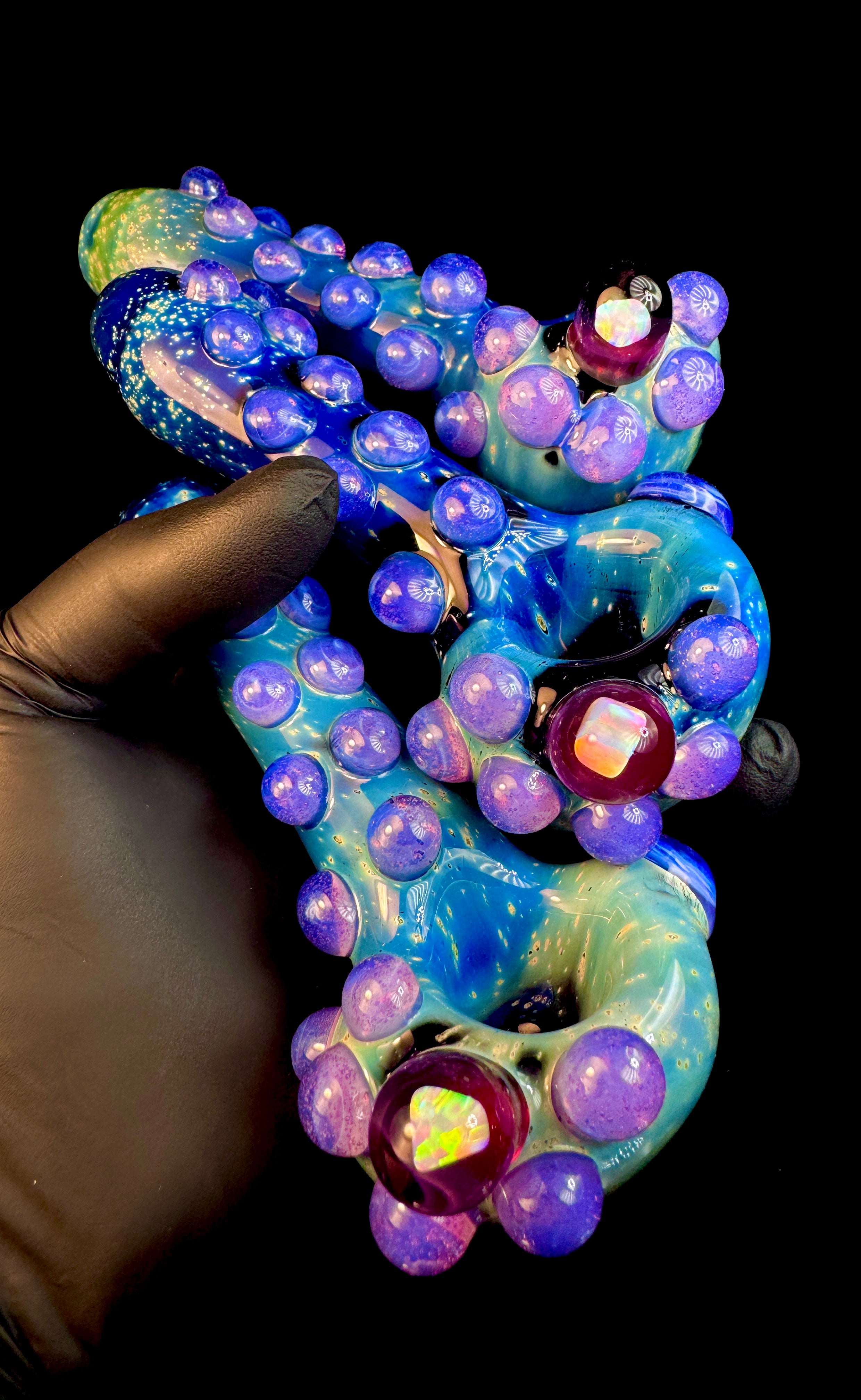 Starry night x Pink Slyme opal pipe