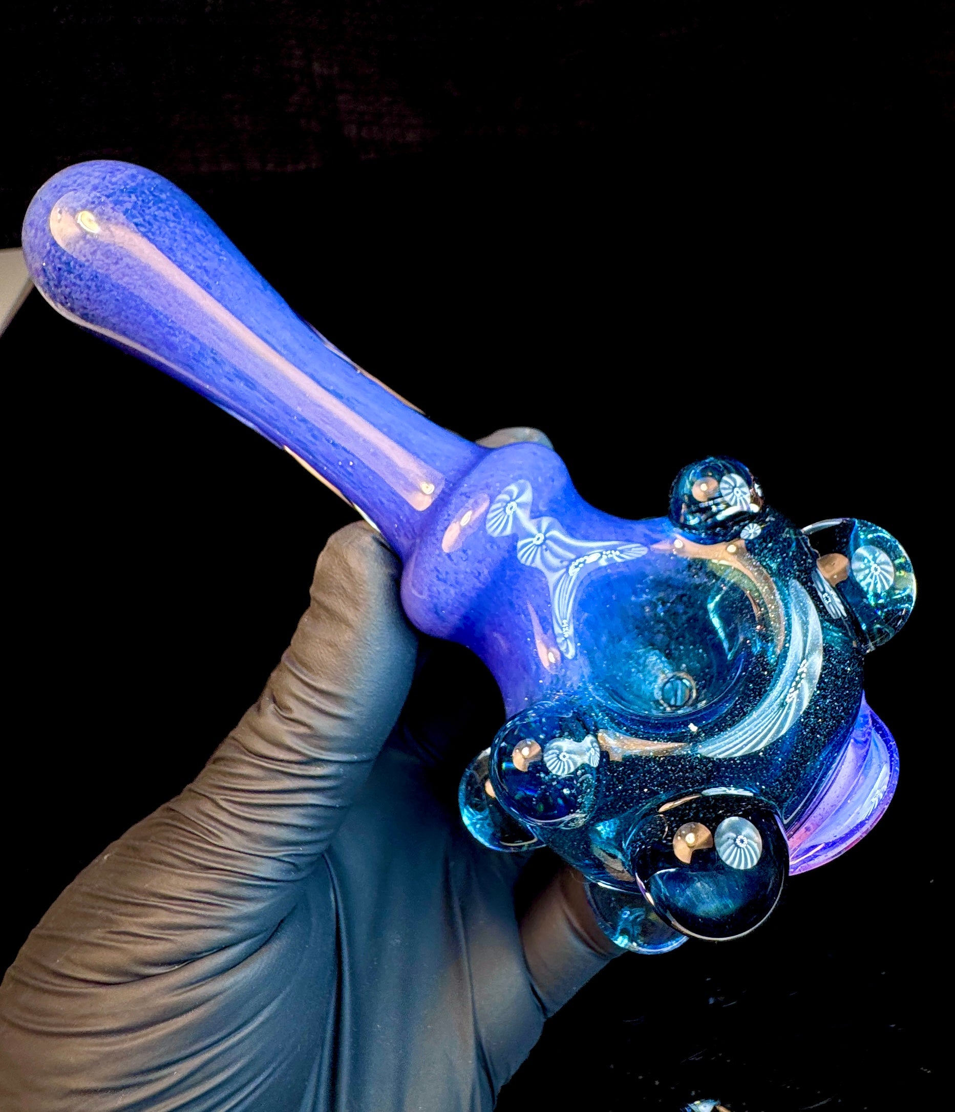 Blue stardust x purple urple eyeball monster pipe