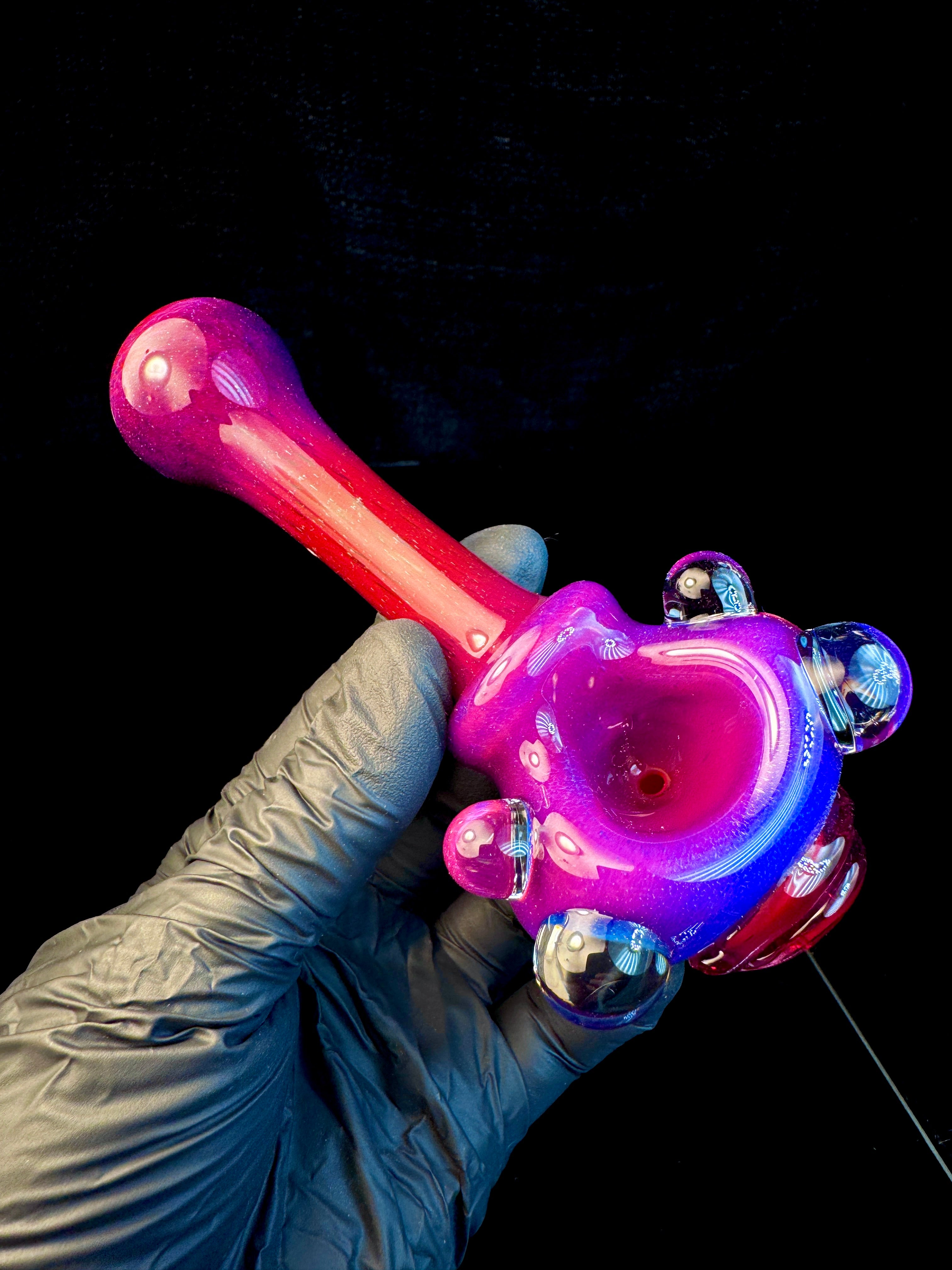 Midnight magenta x Pomagranite eyeball monster