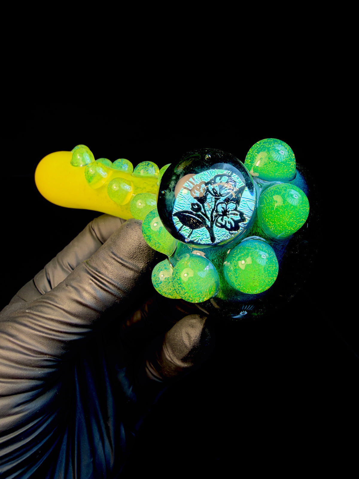 Dichroic flower spoon