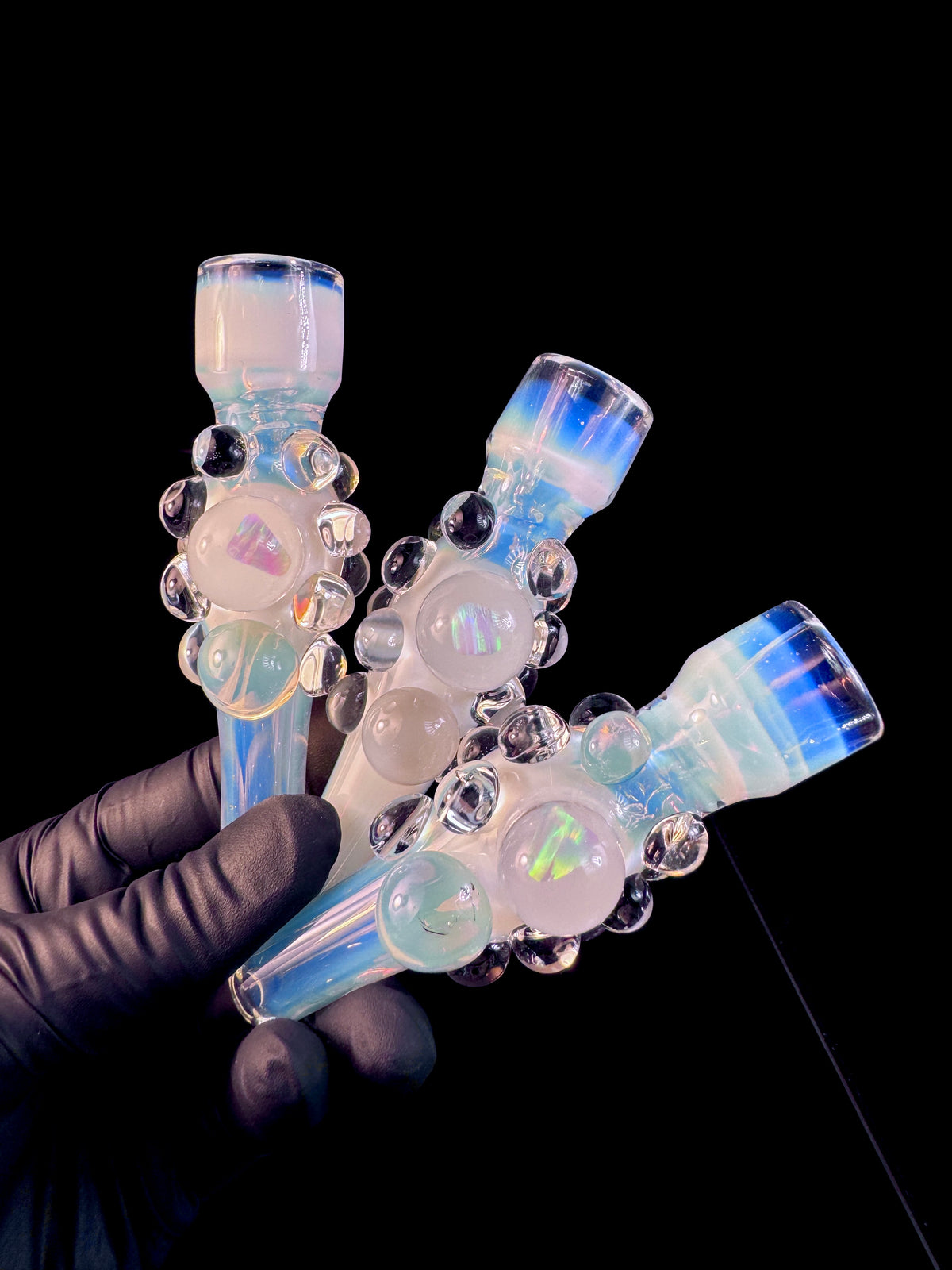 Secret white opal chillum