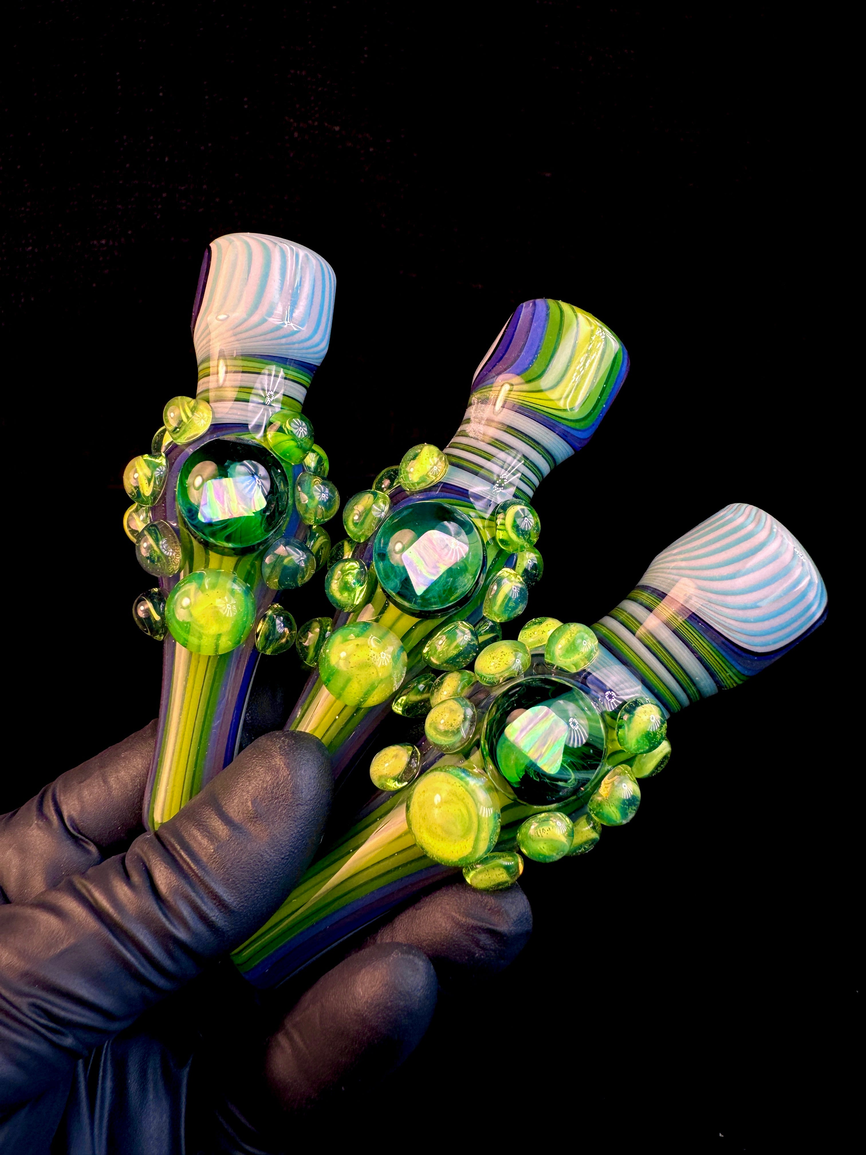 Grape fade x slymw opal chillum