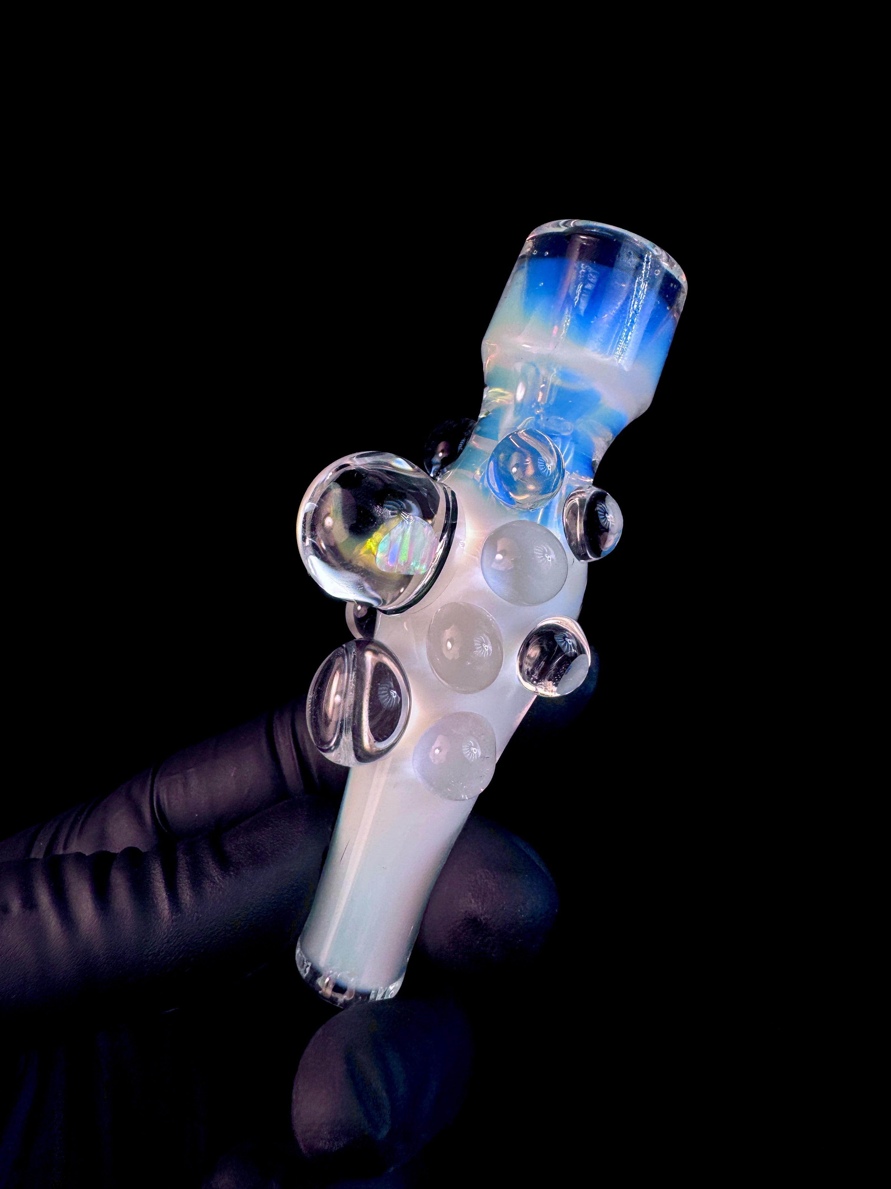Secret white opal chillum