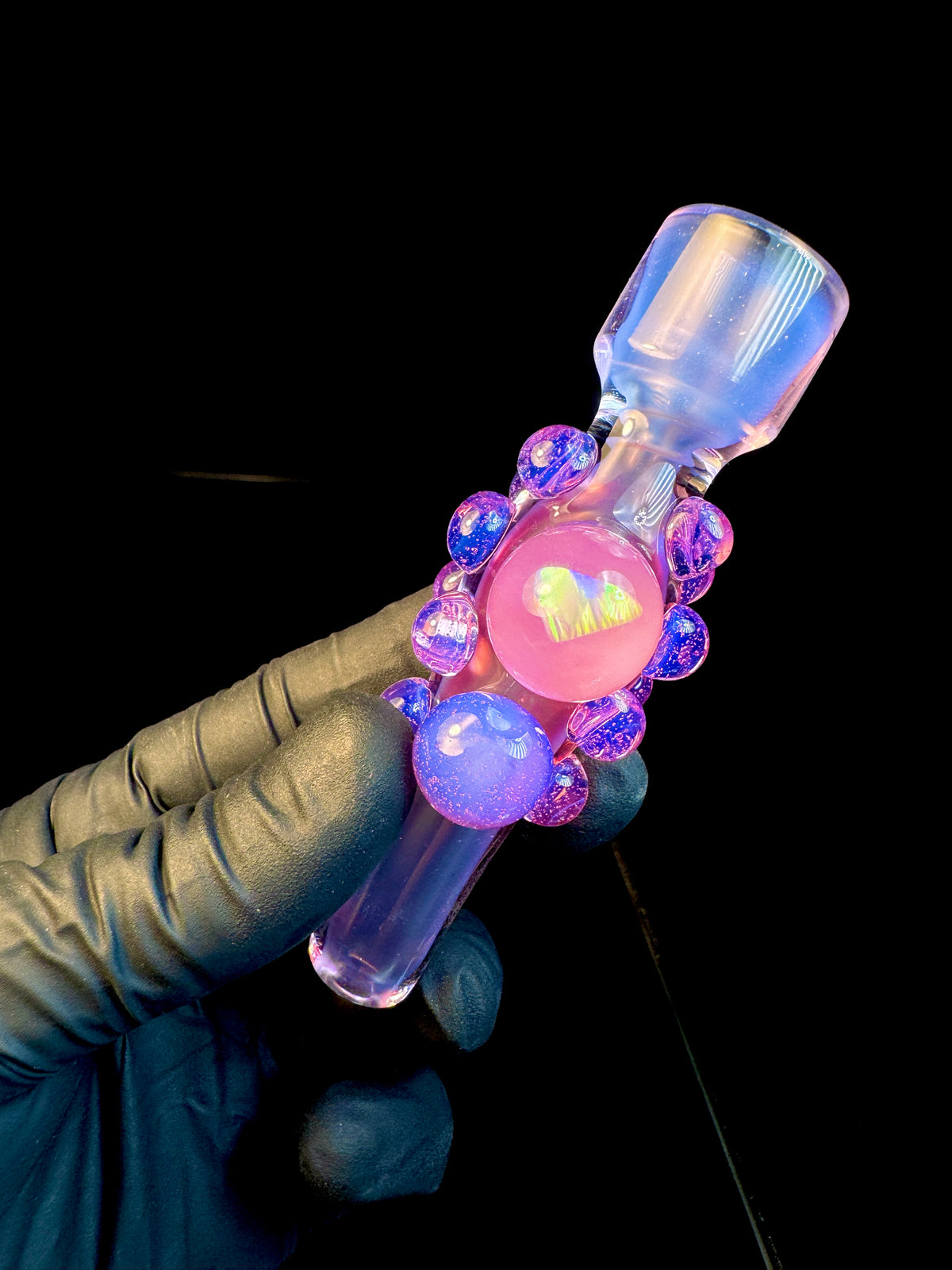 Mystic blush opal chillum