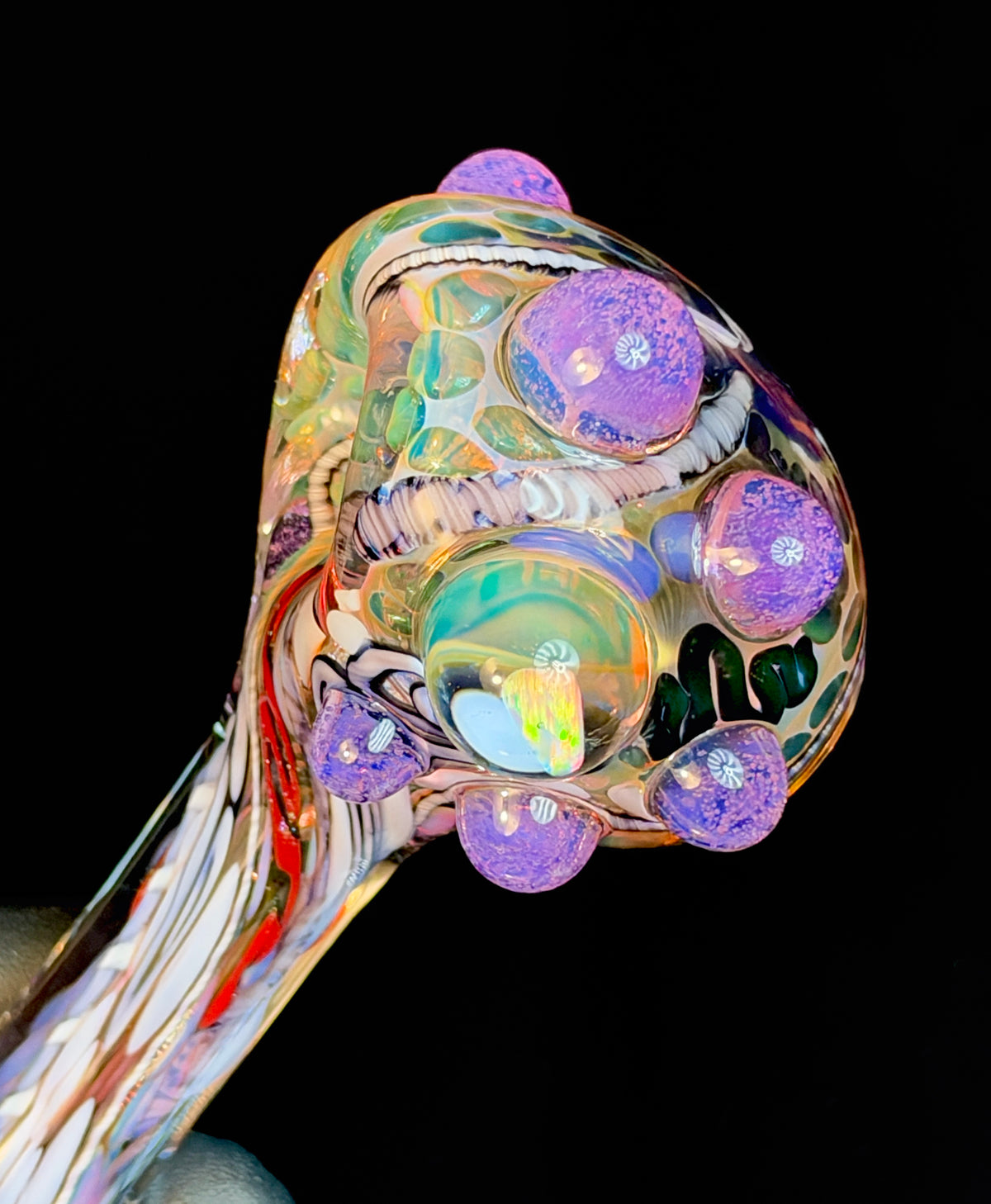 Pink Slyme Premo Cane Fume Spoon