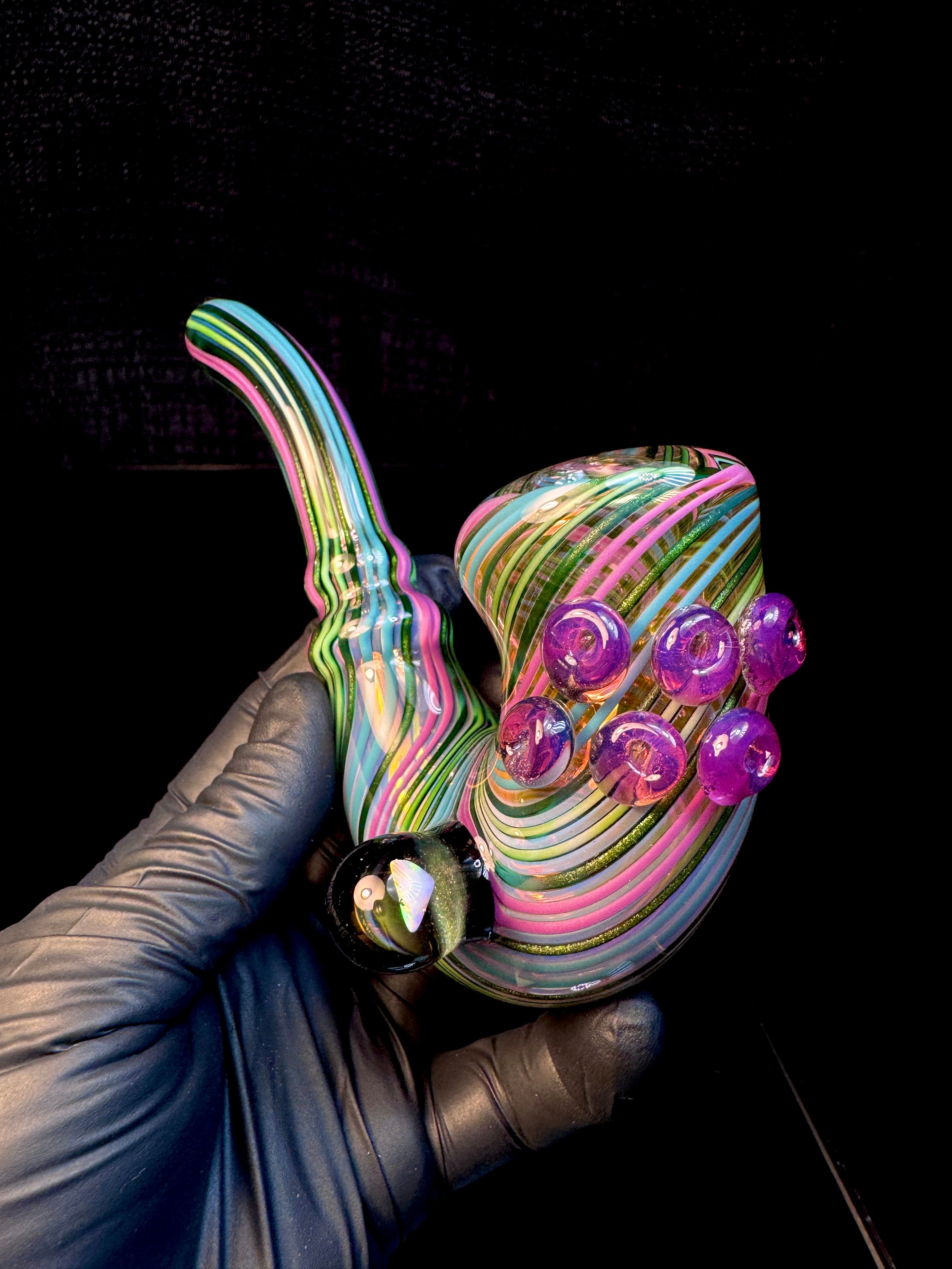 Fumed linework opal lock