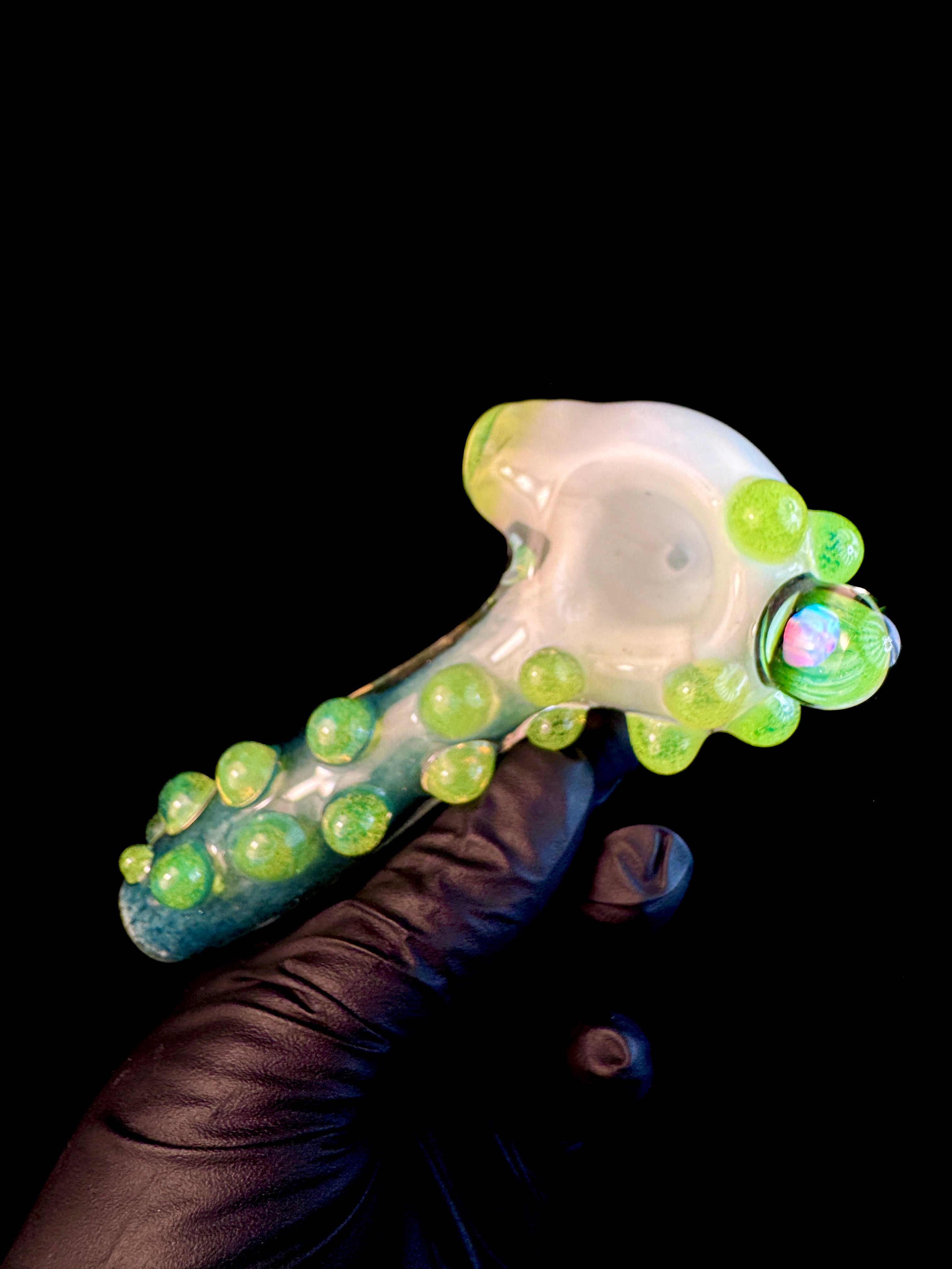Star white x Blue stardust Opal pipe