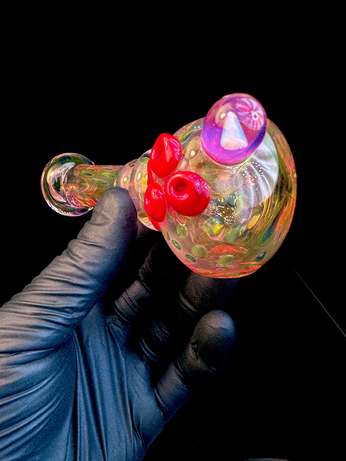 Gold Fume x Cherry opal spoon