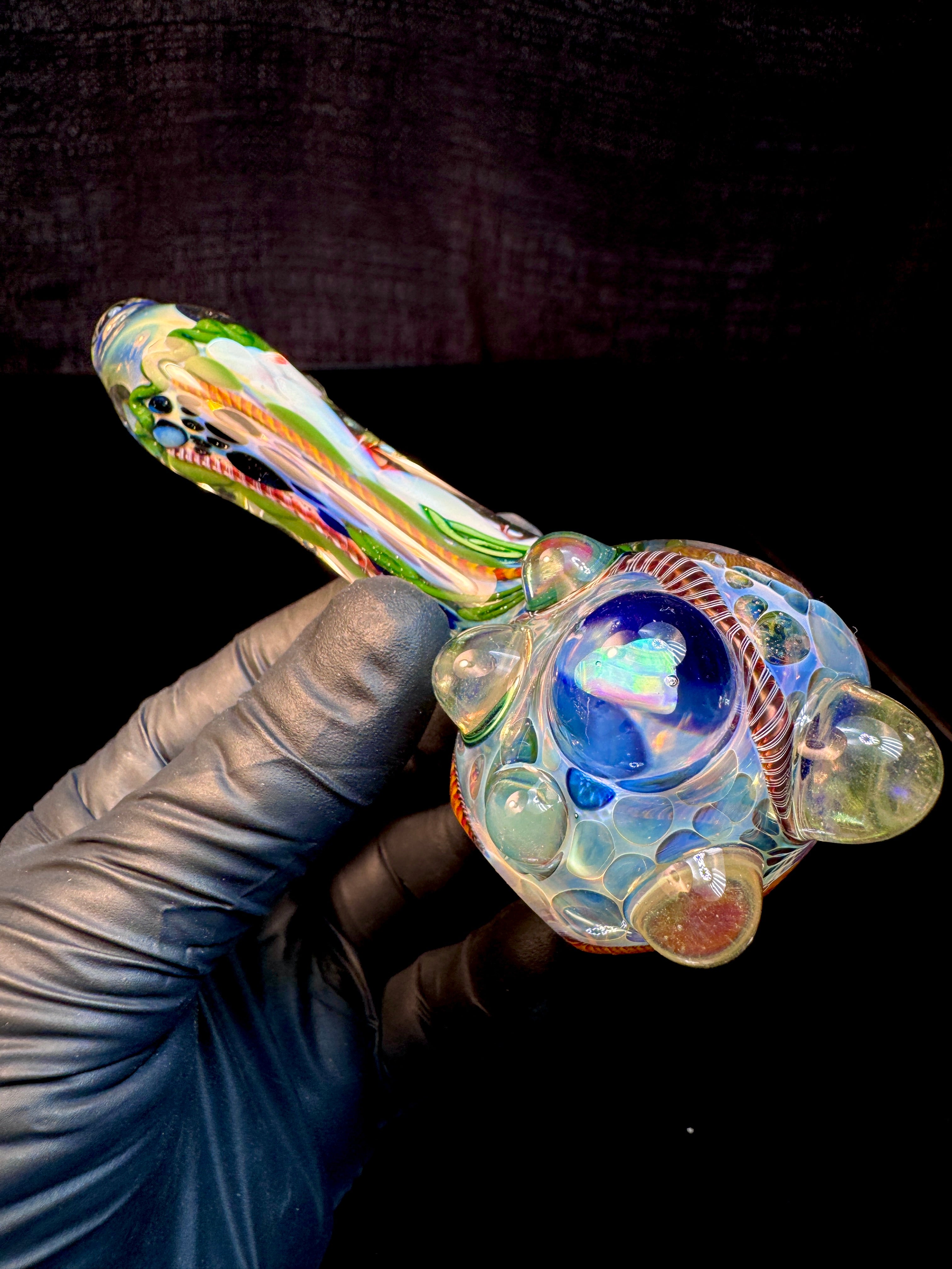 Silver fume x secret white Premo Fume Cane Spoon