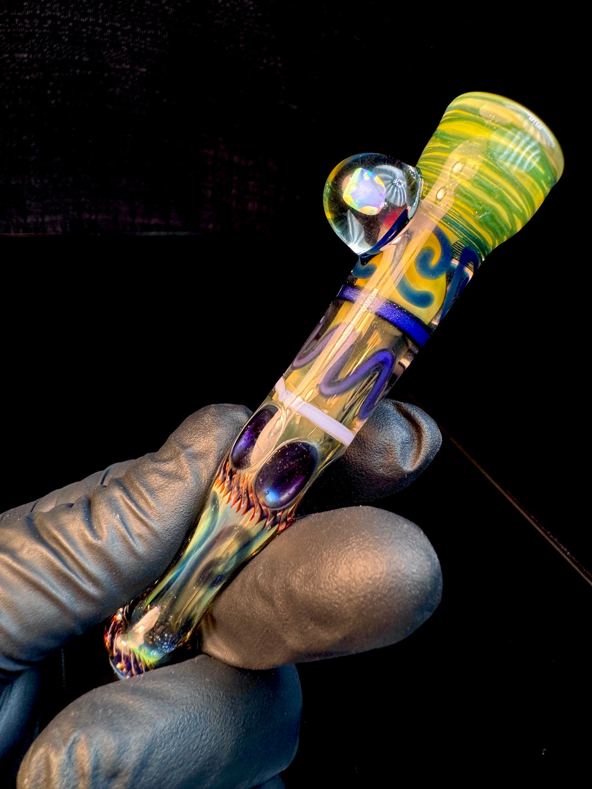 Gold fumed inside out bat