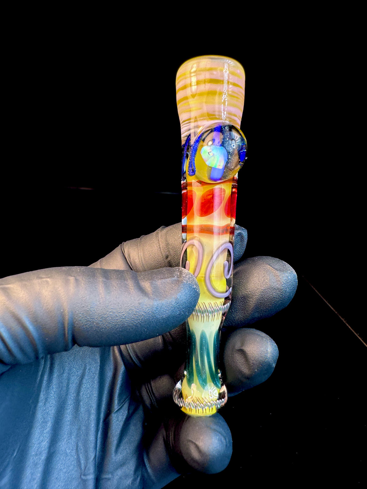 Gold fumed inside out bat