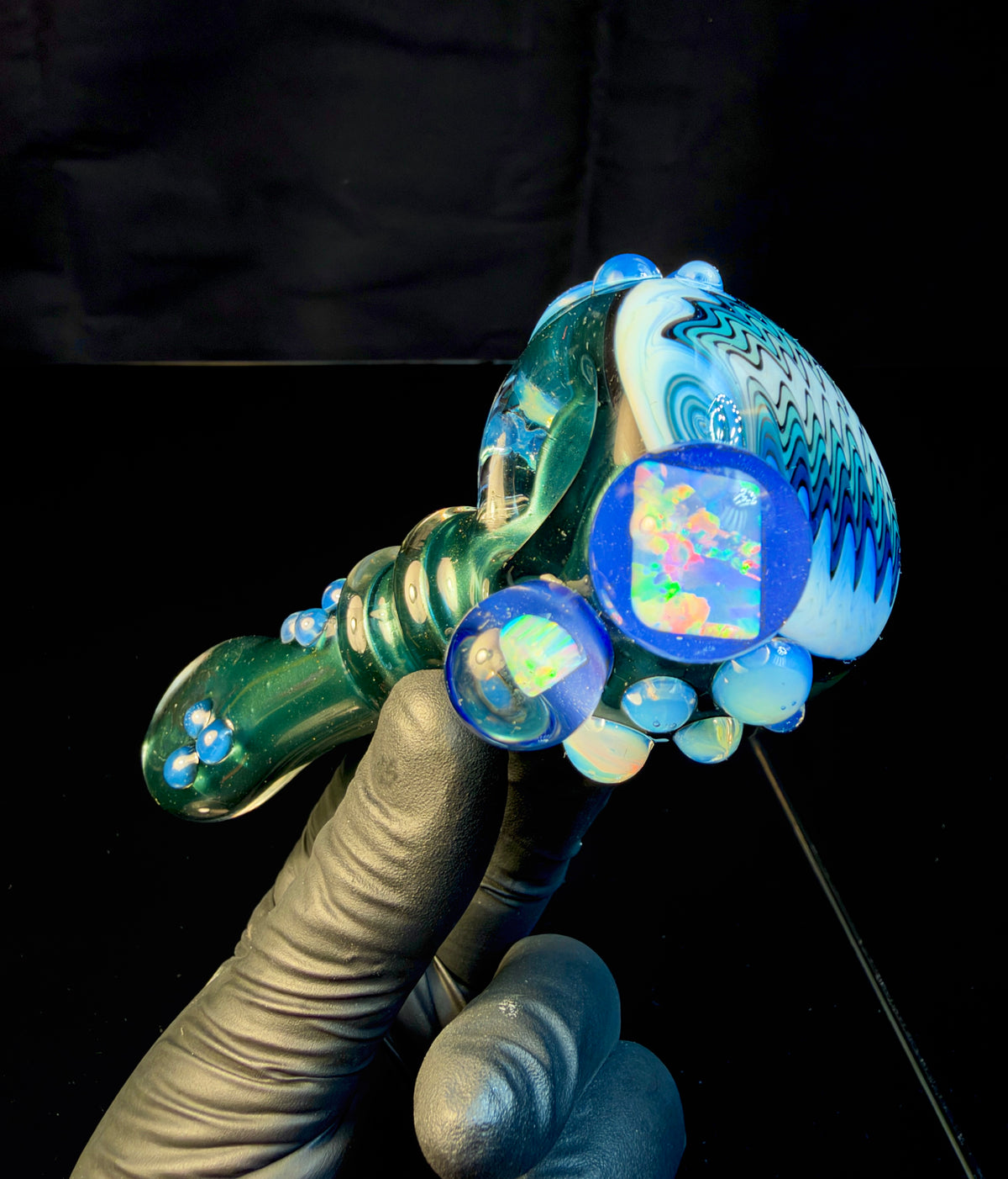 Wigwag opal pipe