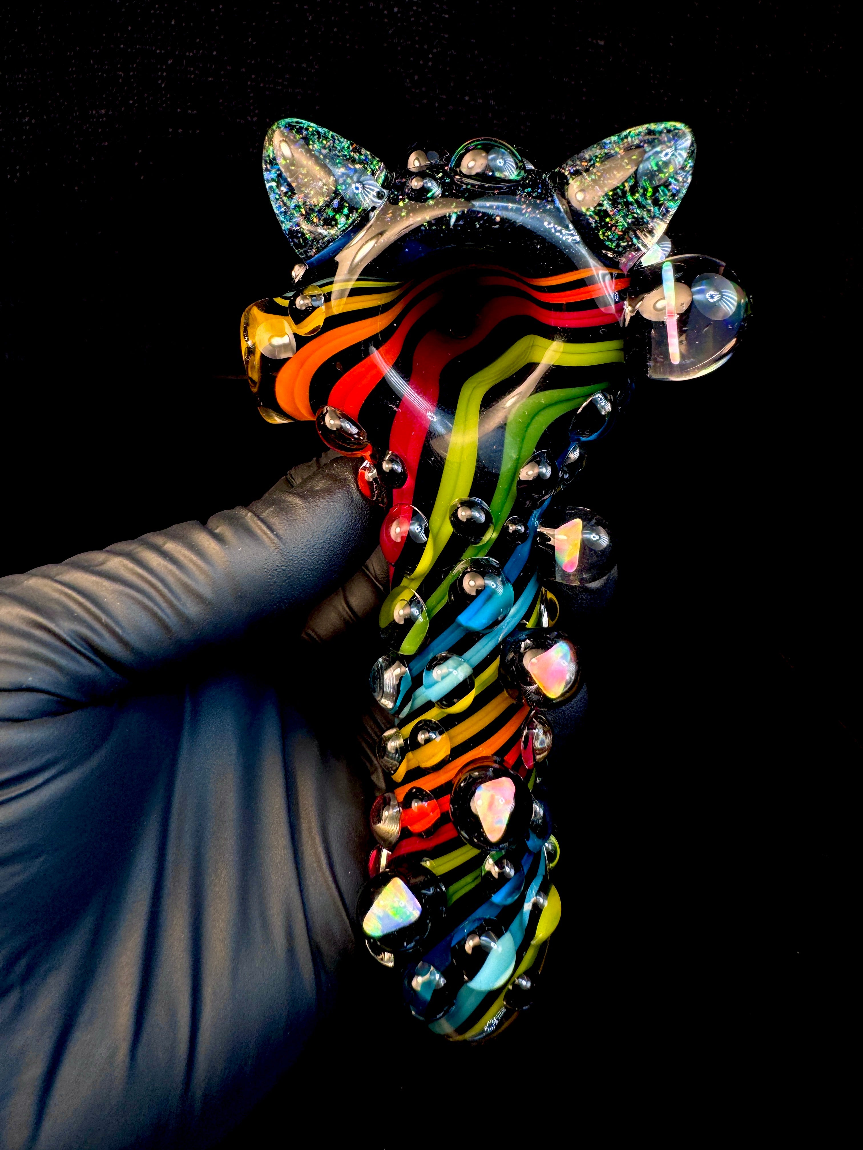 Cropal rainbow kitty ears