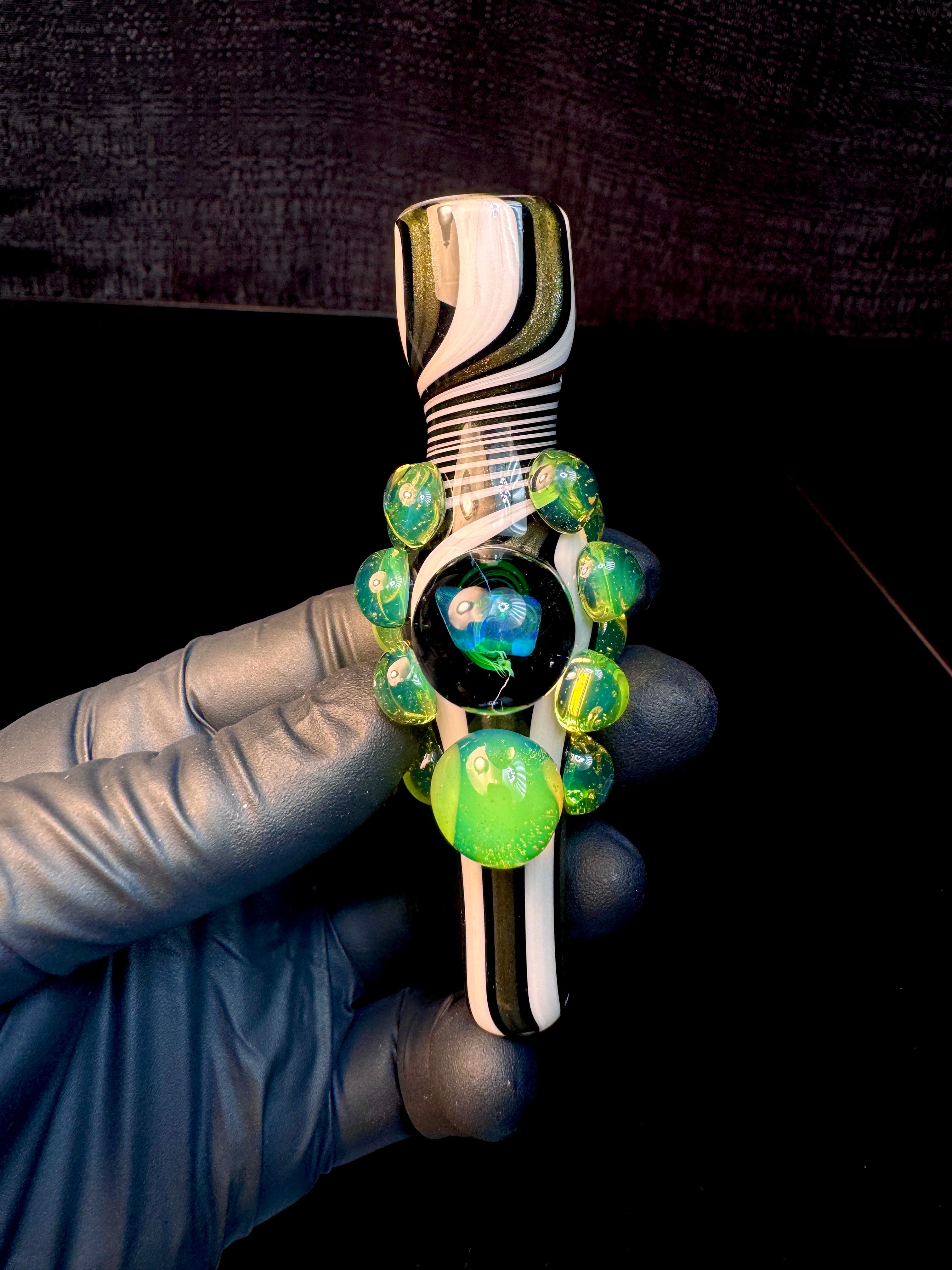 Beetlejuice x slyme Opal Chillum