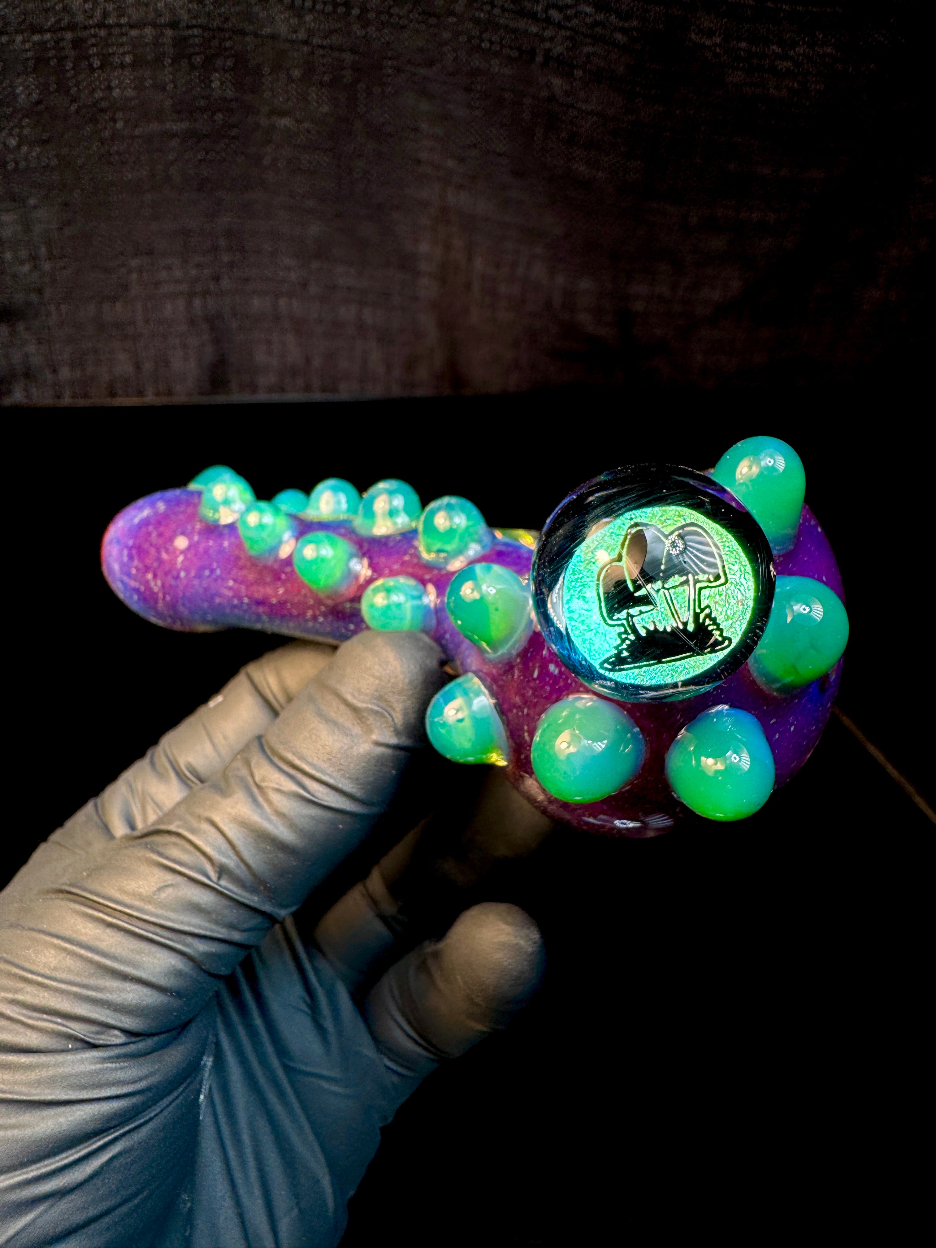 Dichroic Mushroom spoon