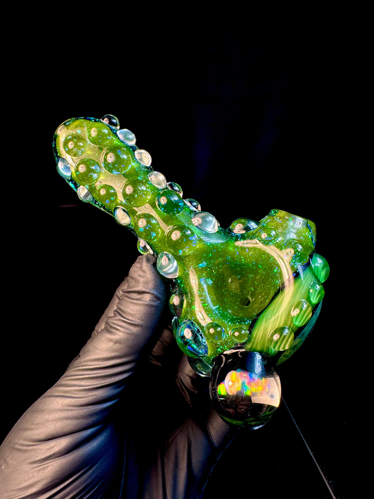 Wigwag opal pipe