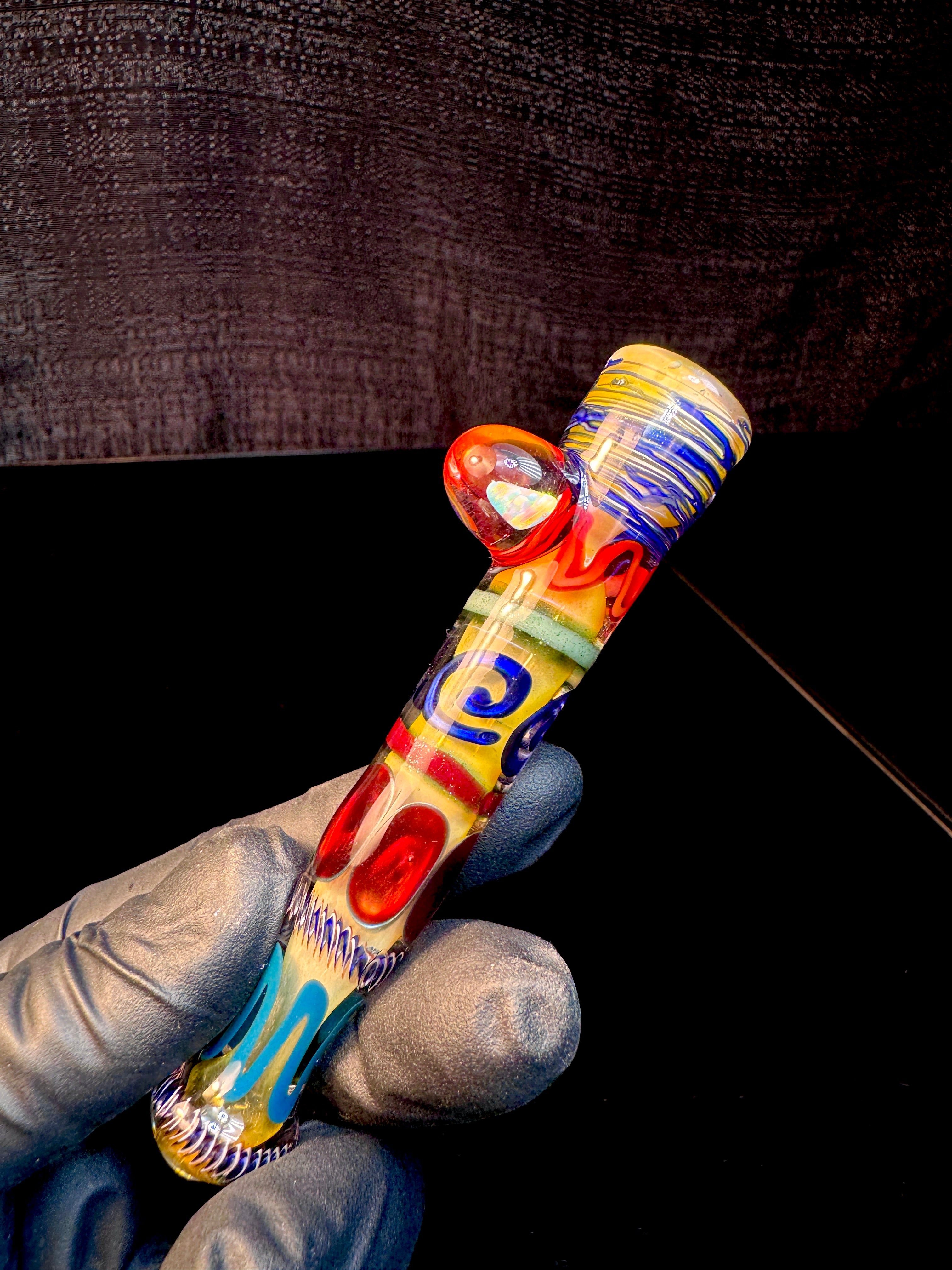 Gold fumed inside out bat