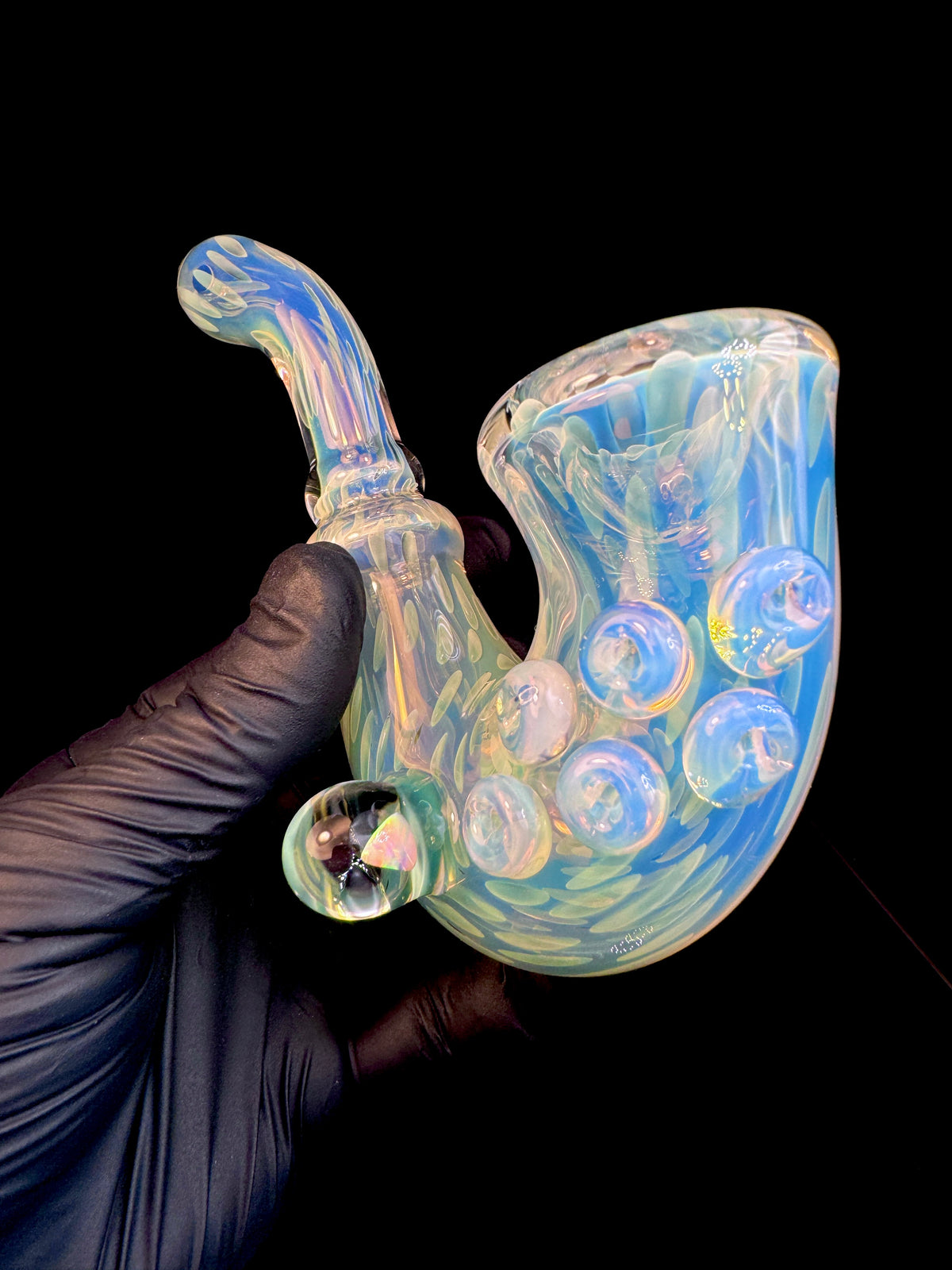 Silver fume x Secret white opal sherlock