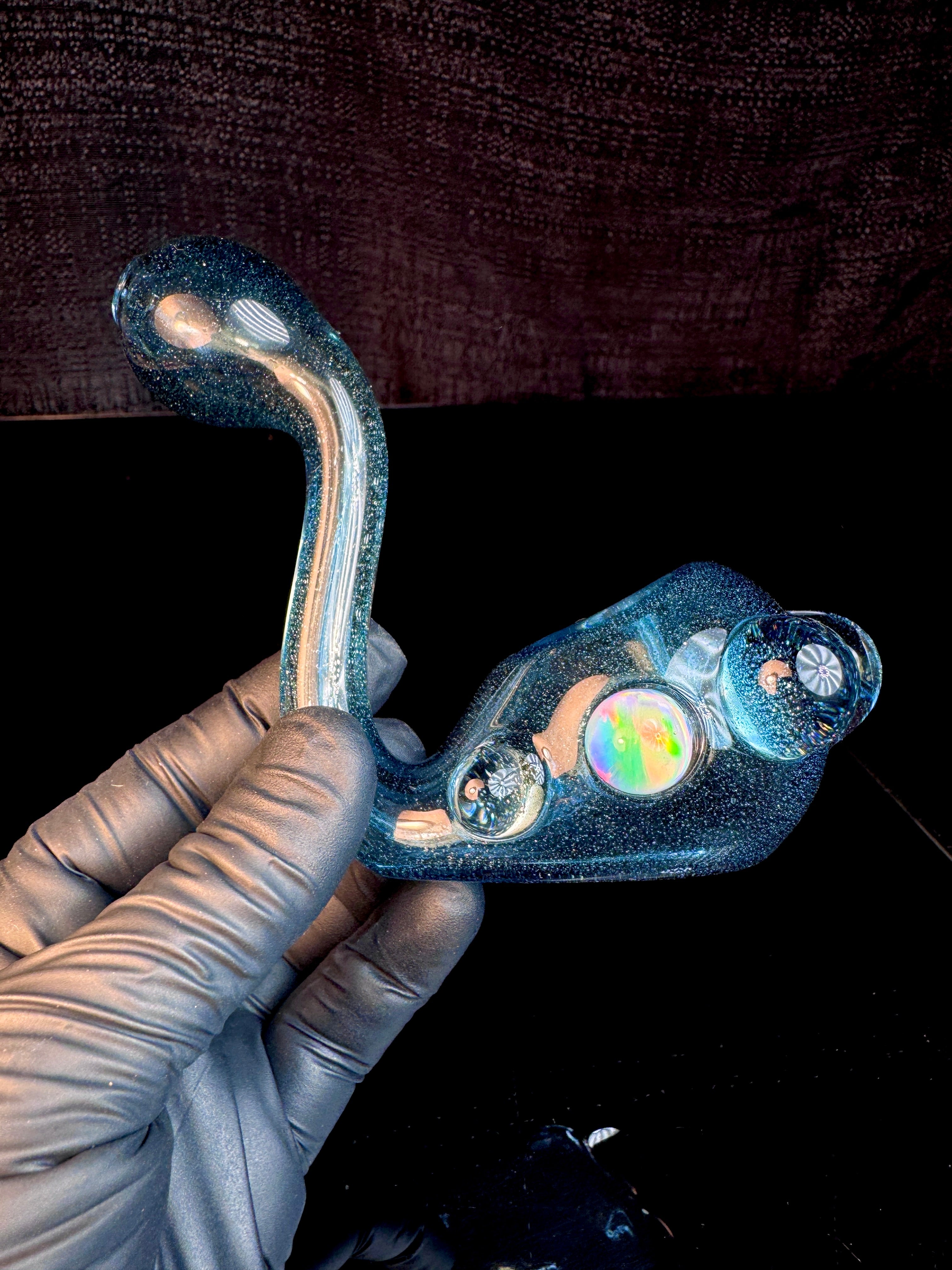 Blue stardust opal bendy