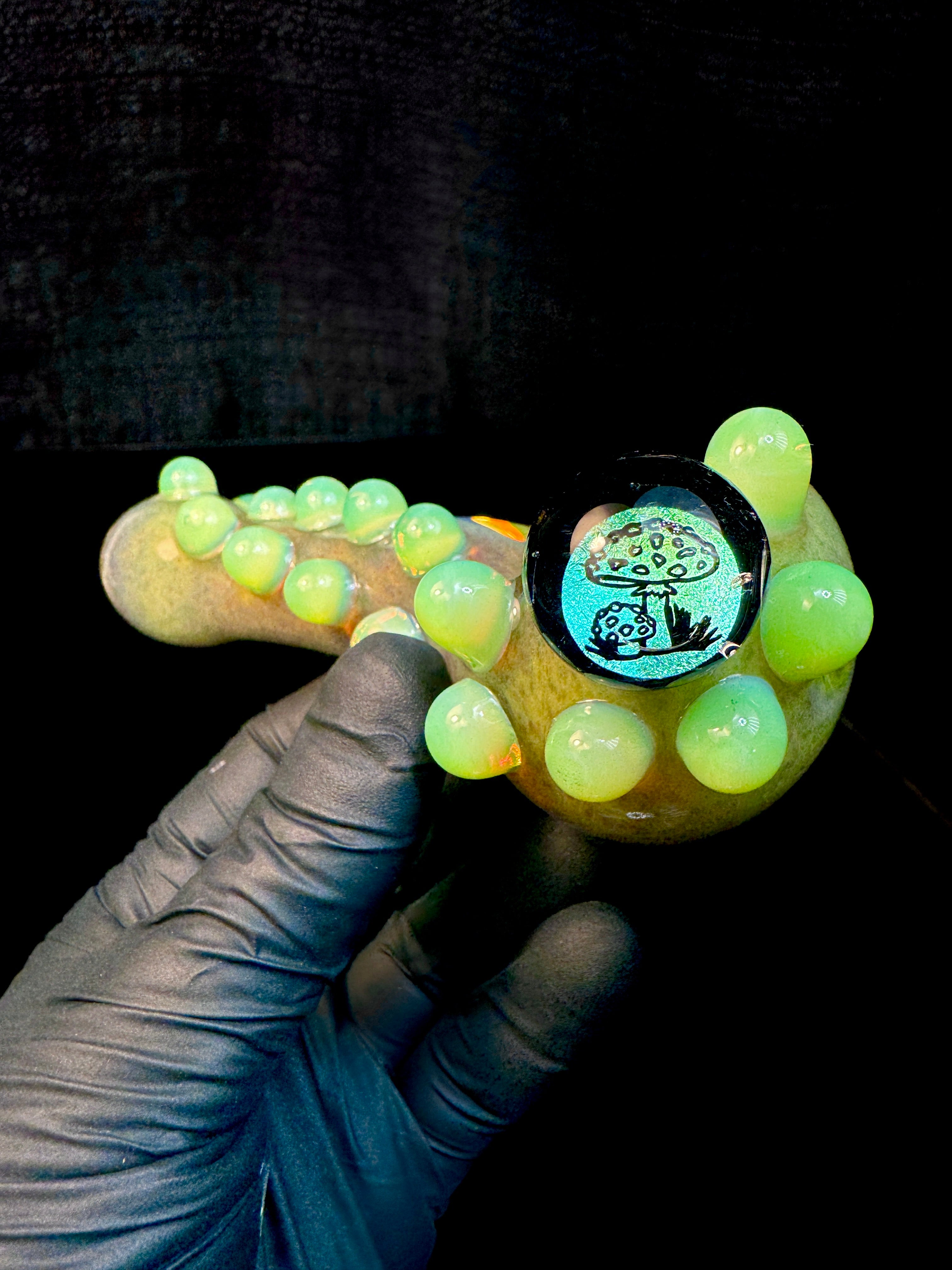 Dichroic Mushroom spoon