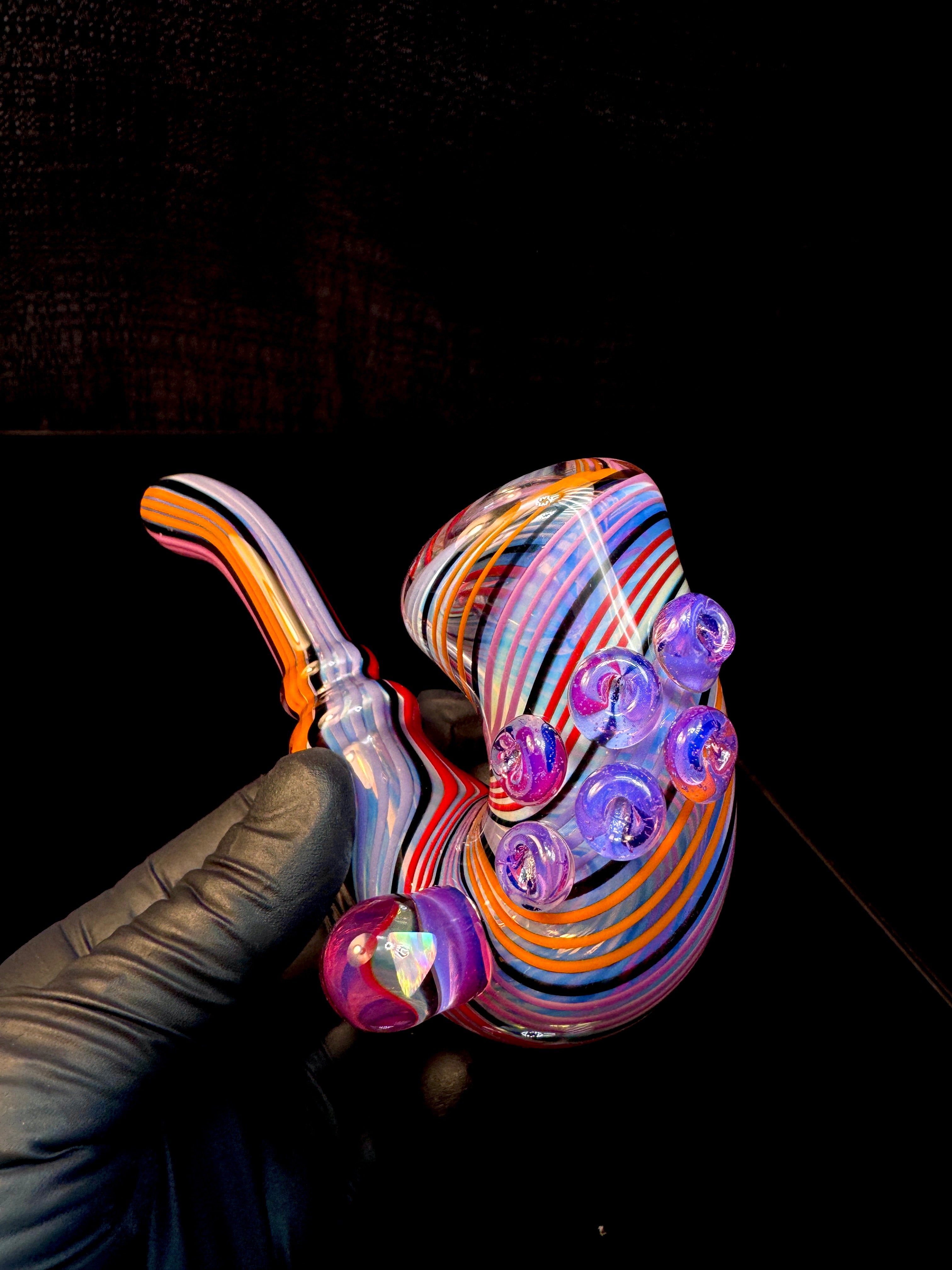 Fumed linework opal lock