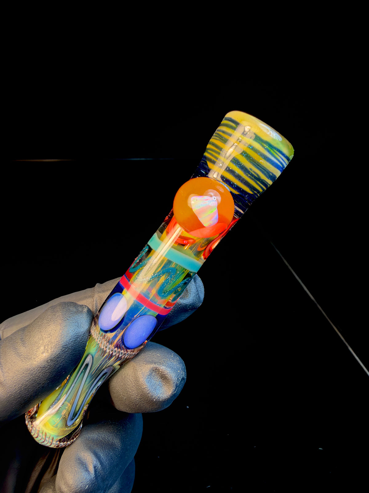 Gold fumed inside out bat