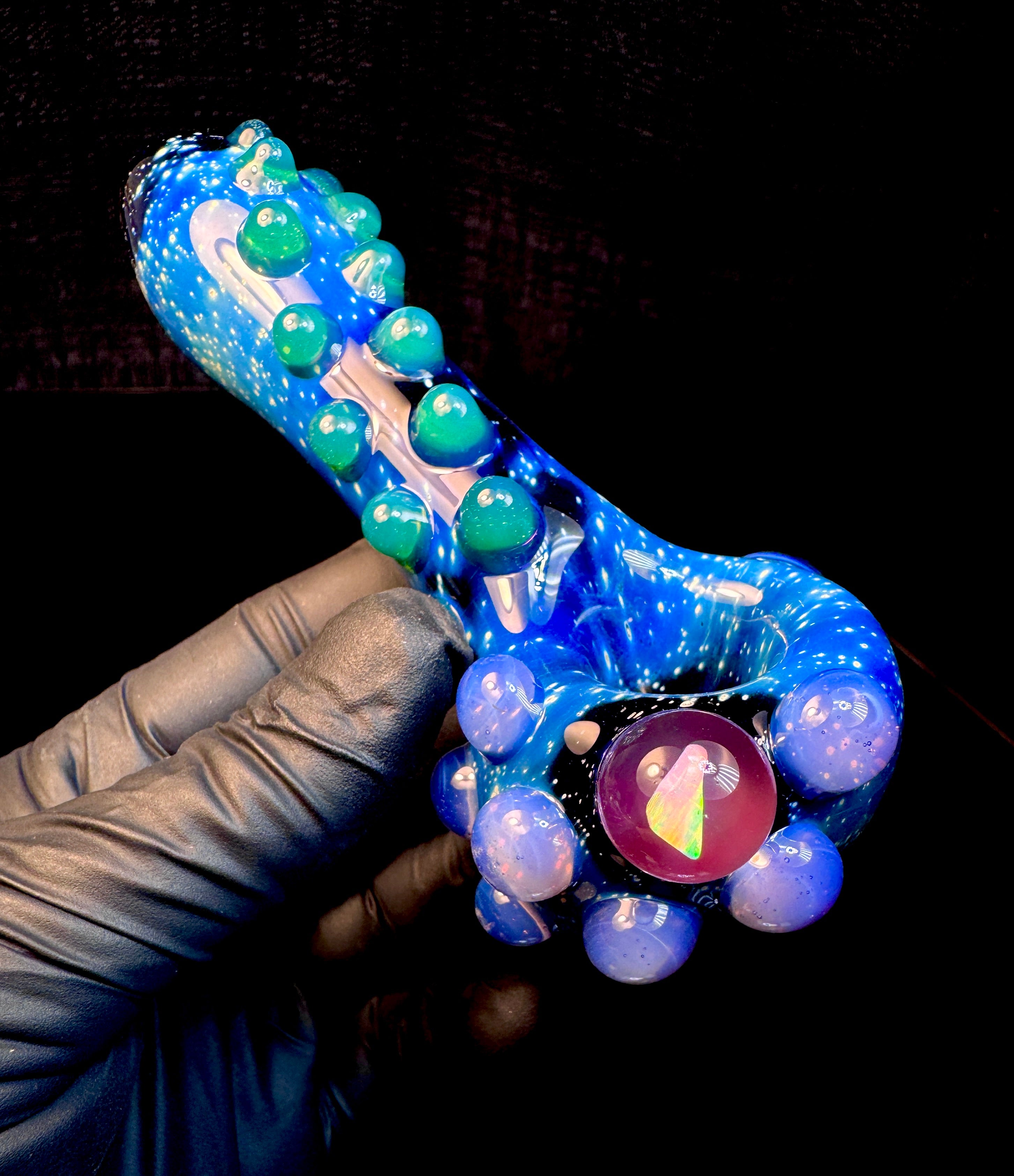 Dense Slyme x Pink slyme x Starry night opal pipe