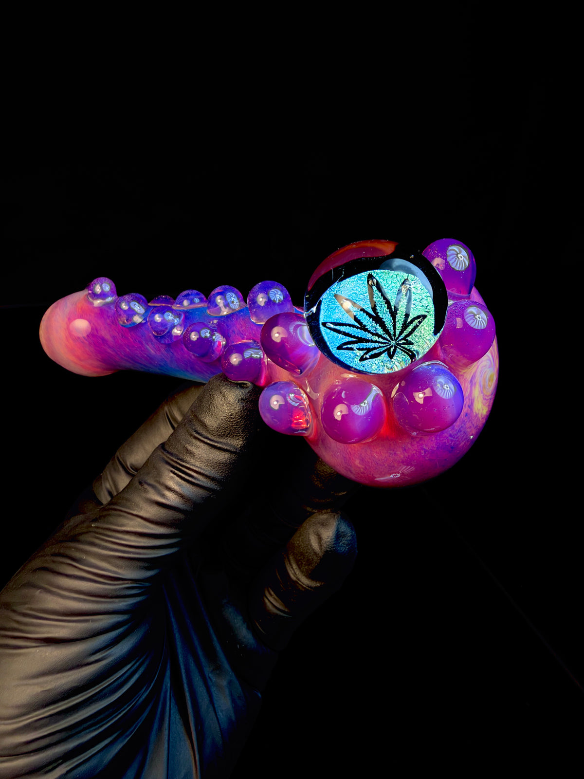 Dichroic leaf spoon