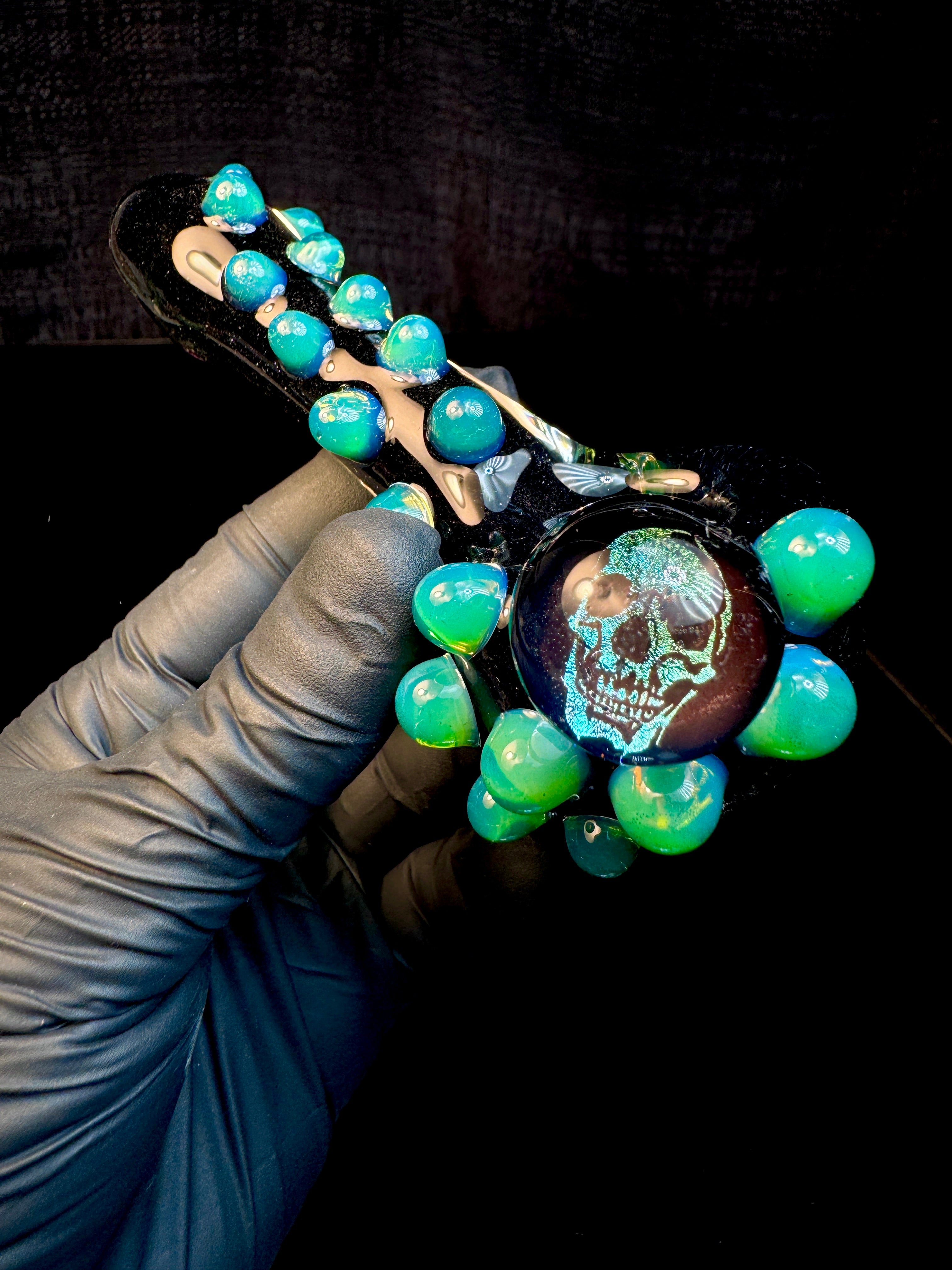 Dichroic Skull spoon
