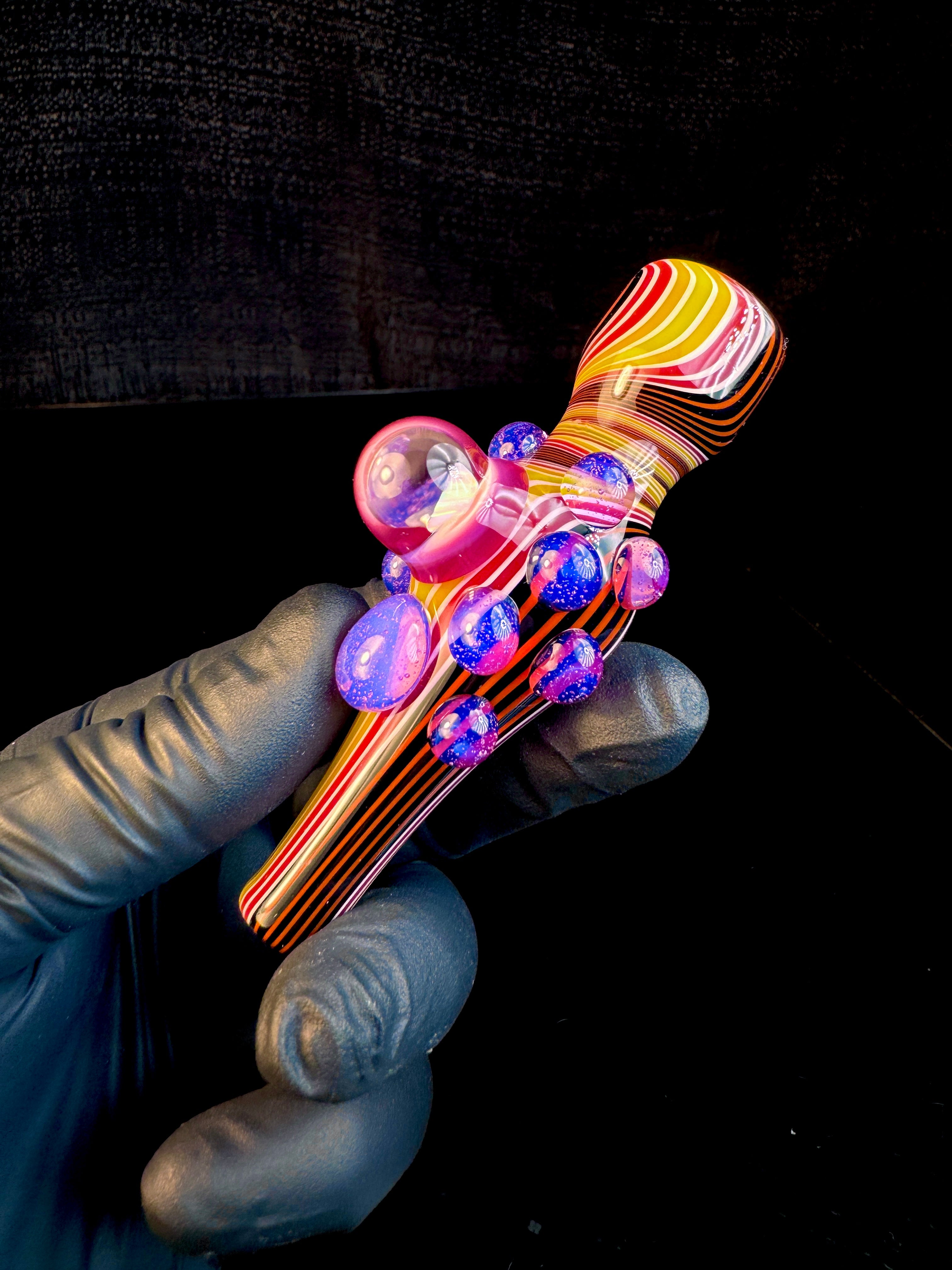 Fire fade x pink slyme opal chillum