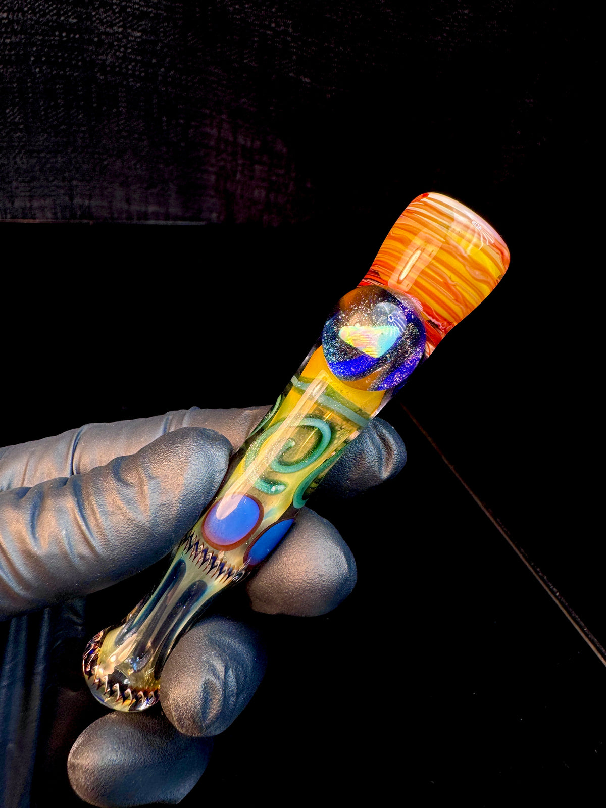 Gold fumed inside out bat
