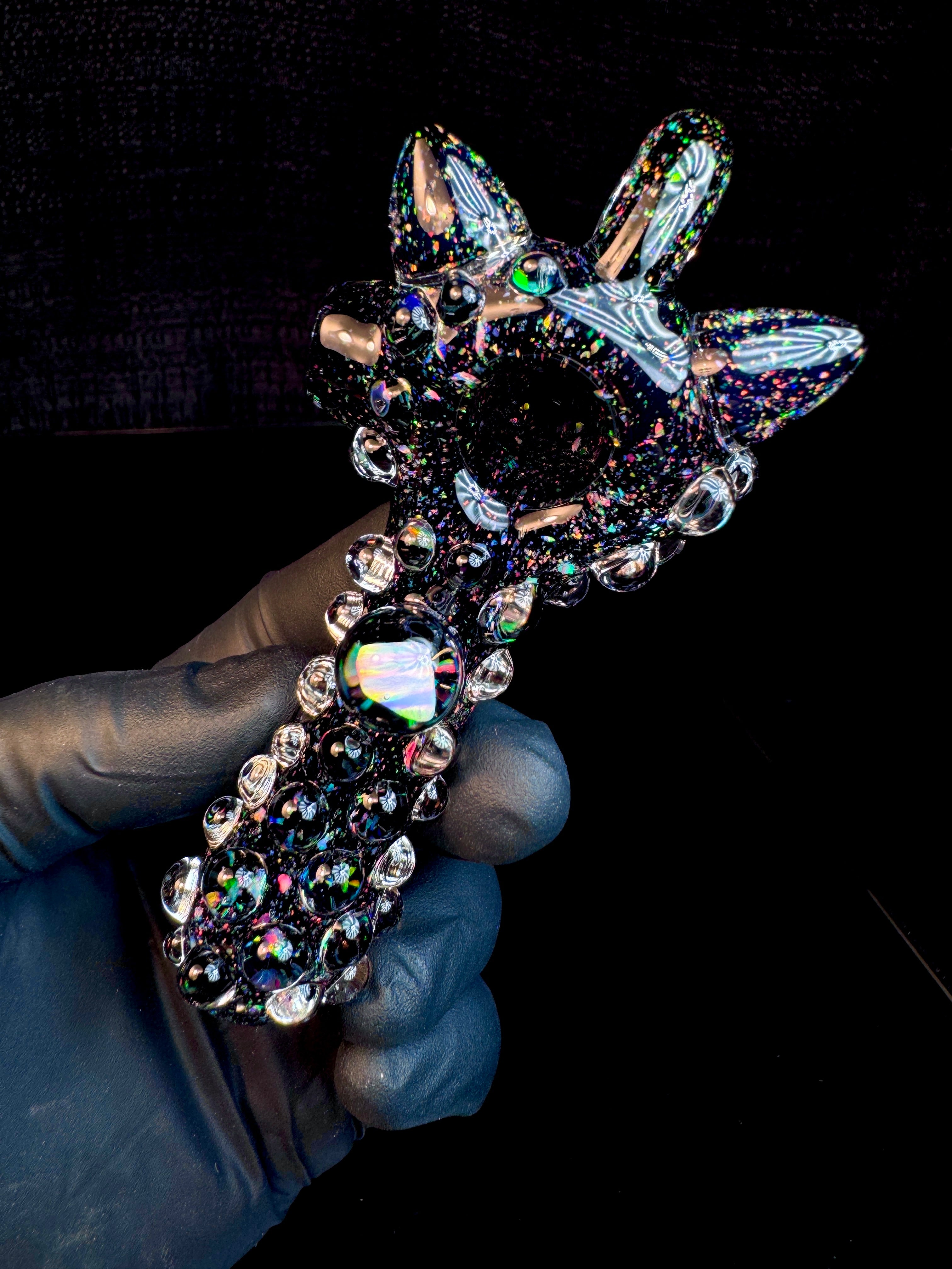 Cropal opal kitty pendant