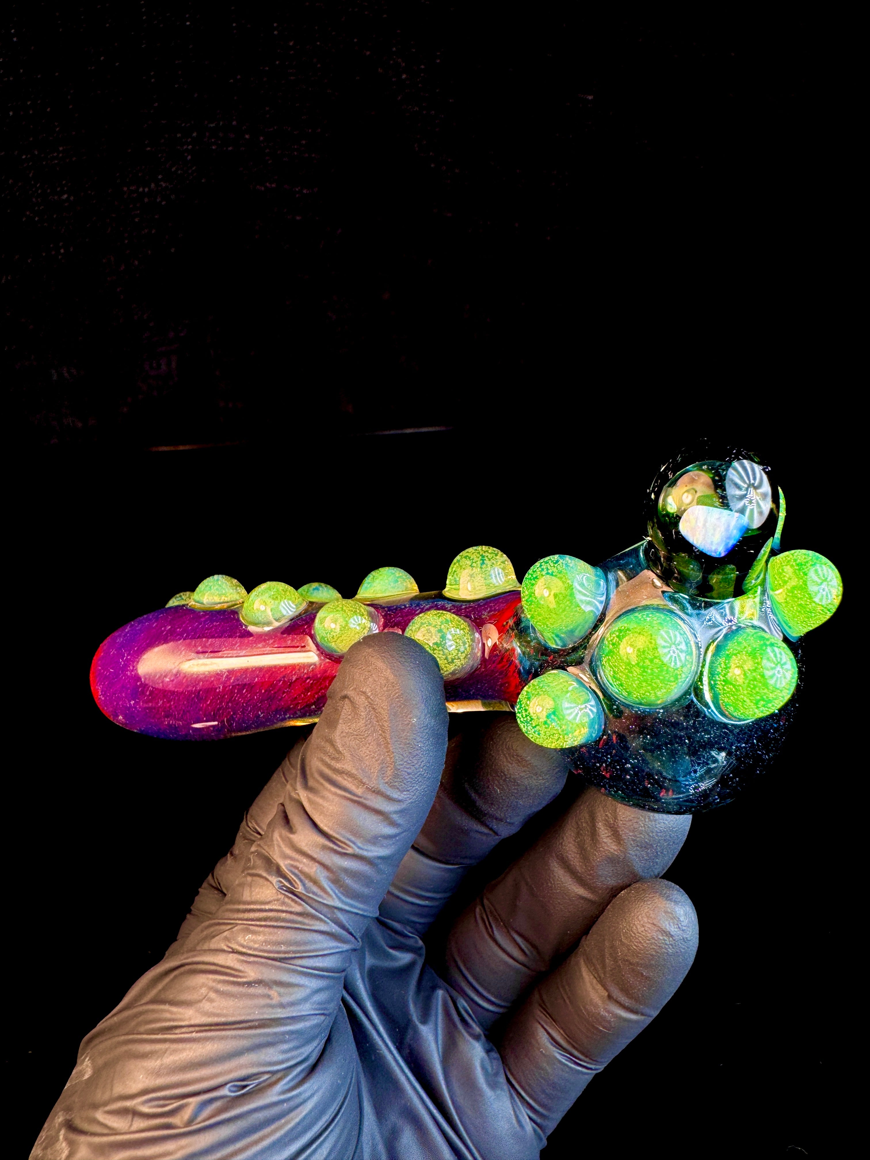 Stardust x Midnight magenta opal pipe (Prime)