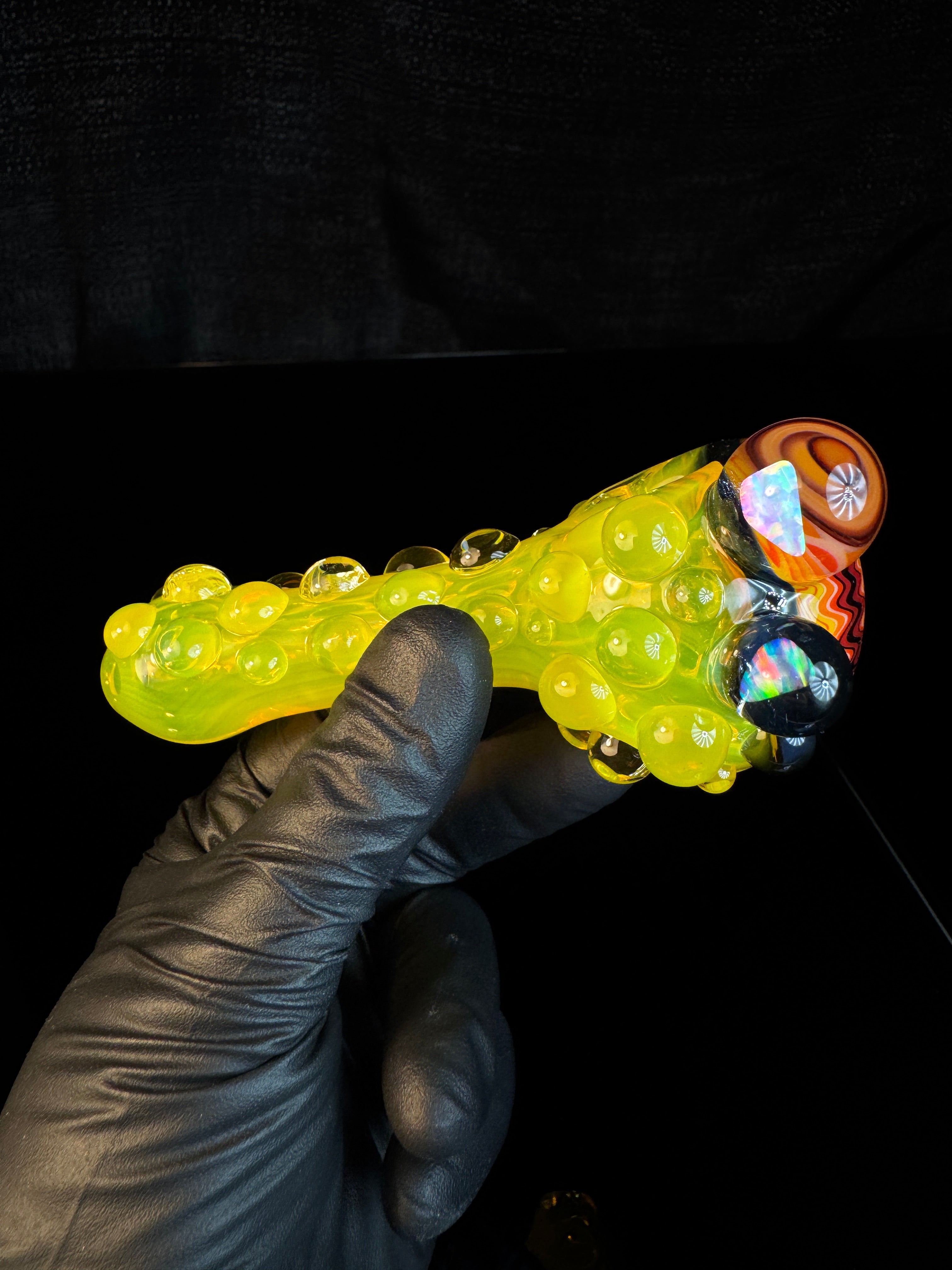 Wigwag opal pipe