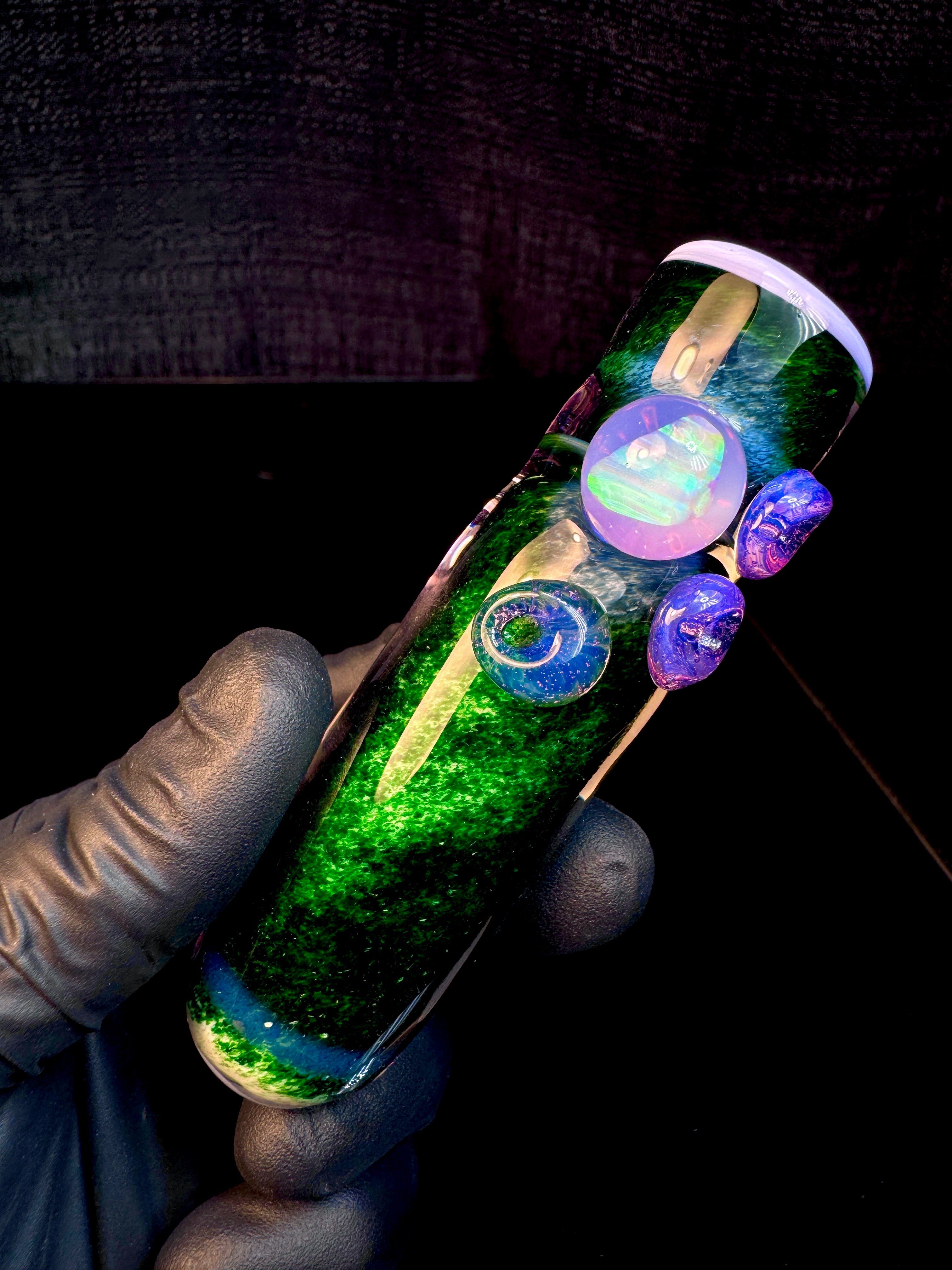 Exp x Milky purple opal brickhouse chillum