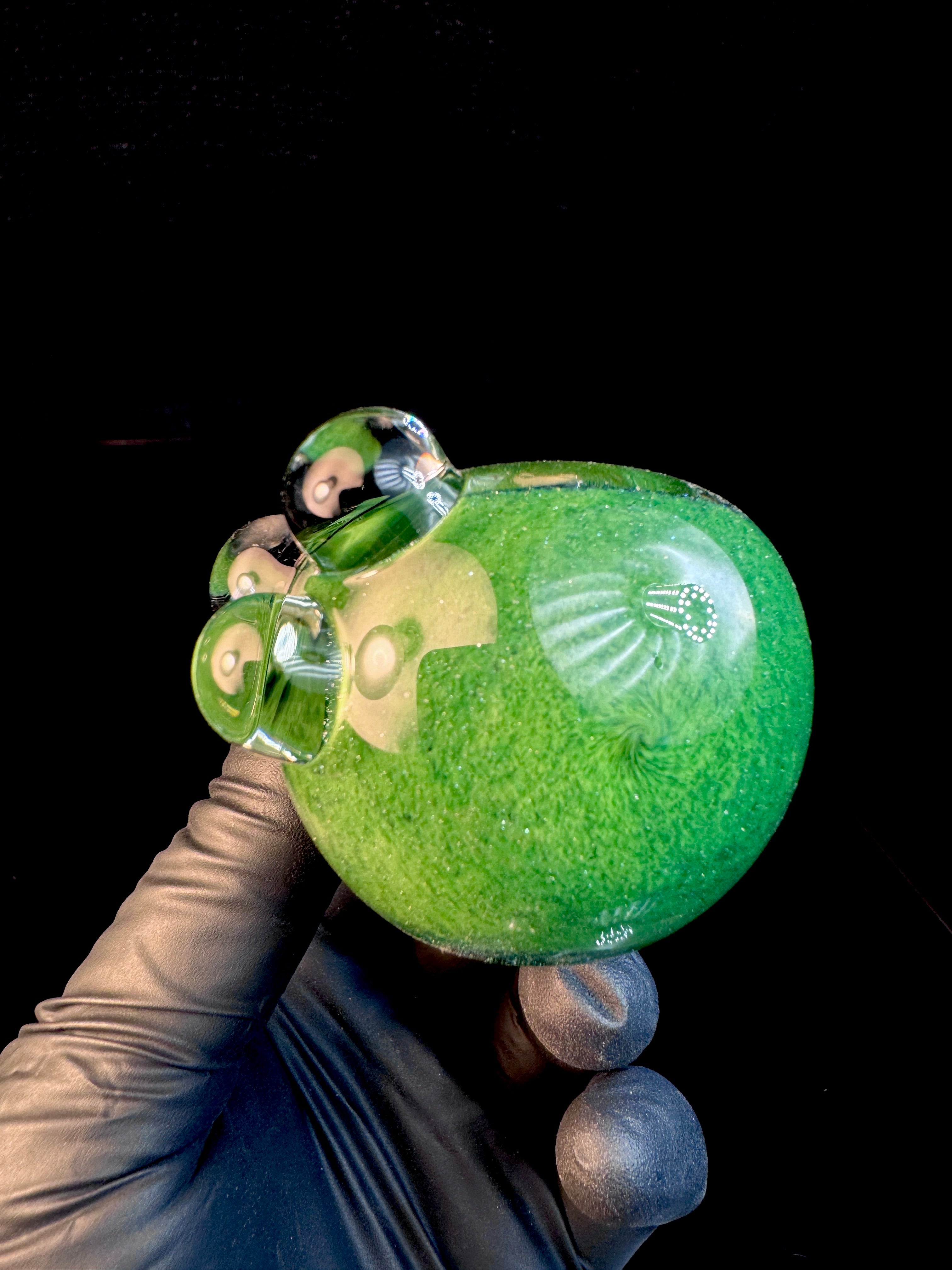 Jade stardust pipe