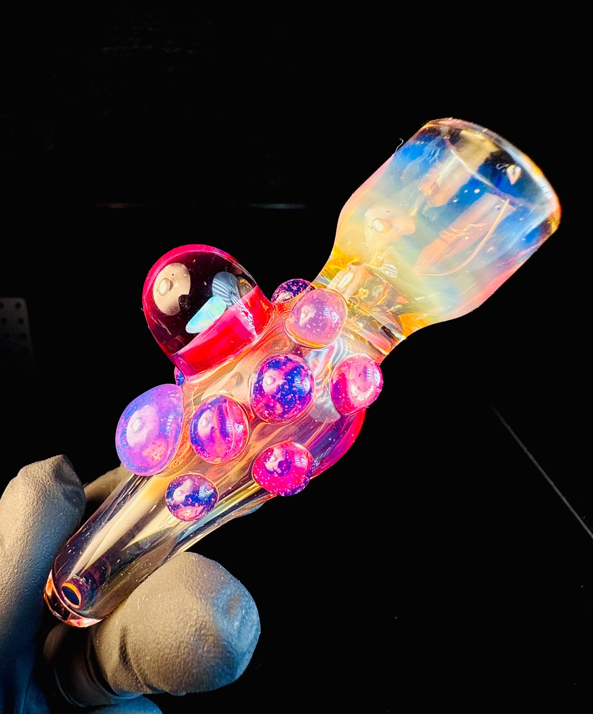 Sunrise opal chillum