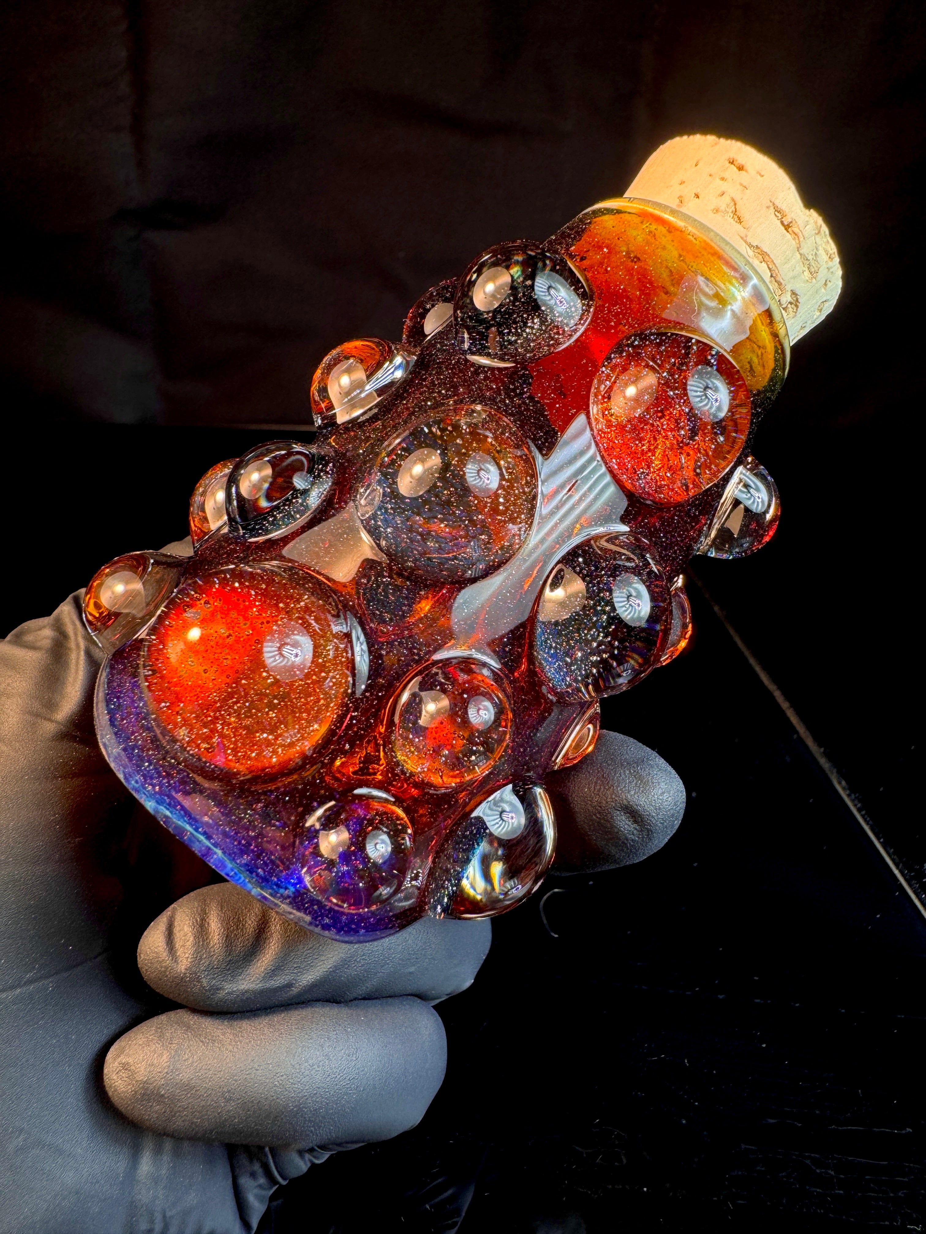 XL Nebula flat bottom nug Jar