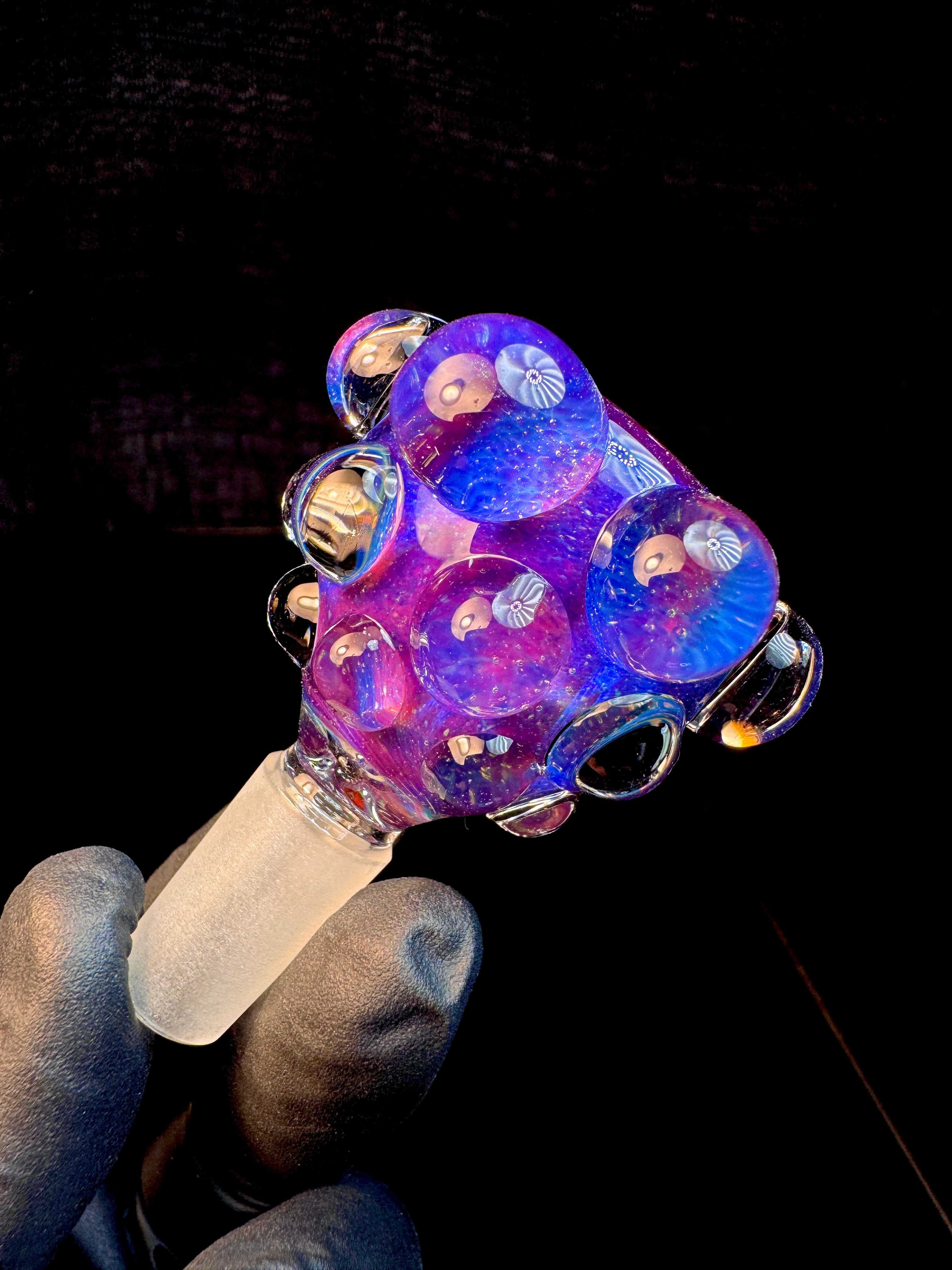 14mm midnight magenta dot Slide